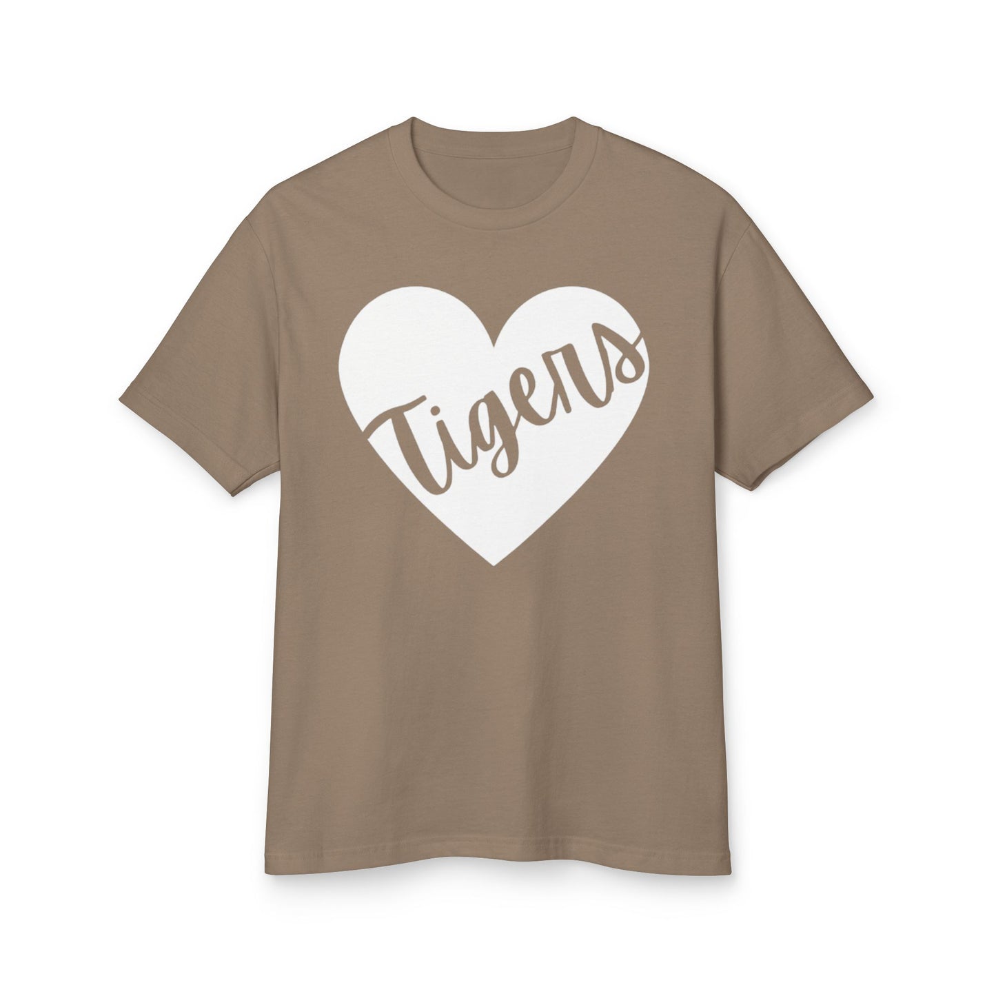 Generic Team Cotton Tee Mid-Length Short Sleeves - Tigers
