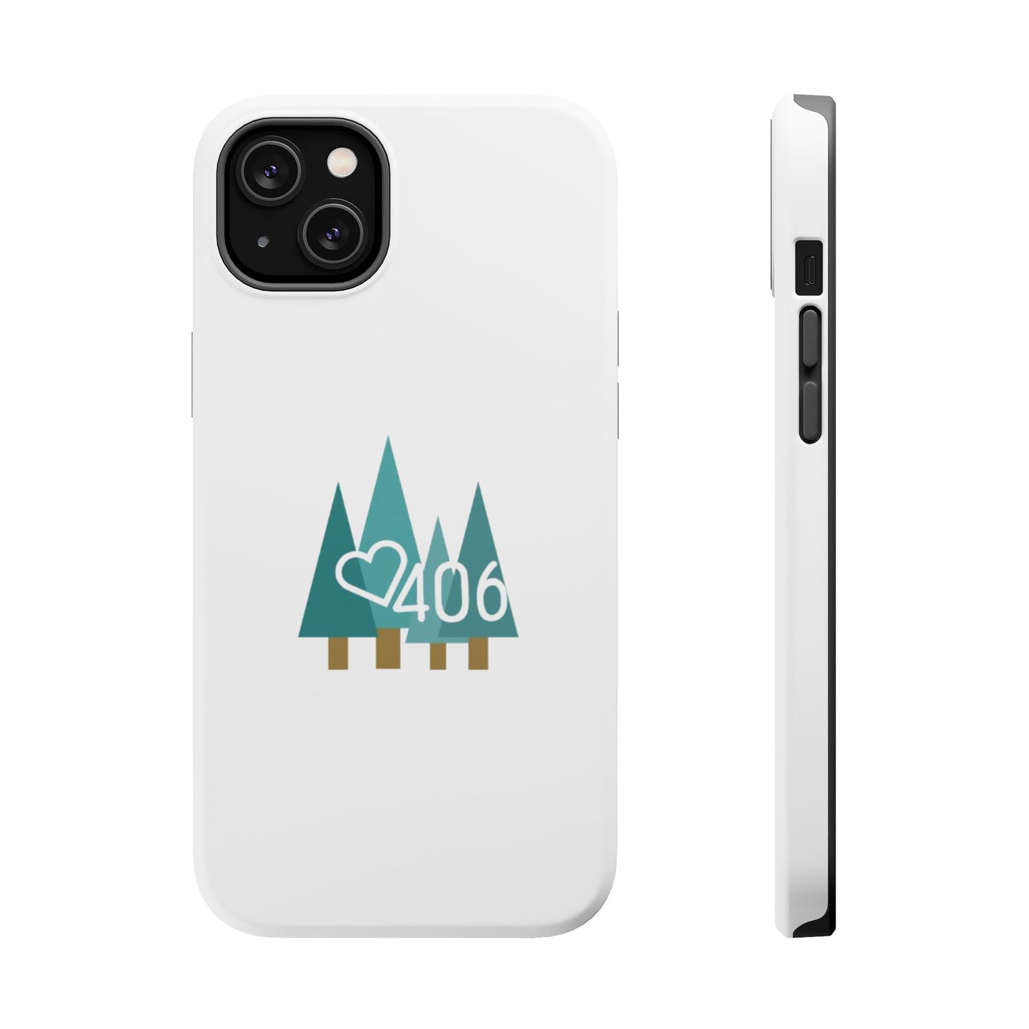 ITS406 Design Phone Case - Magnetic Tough - White Pines