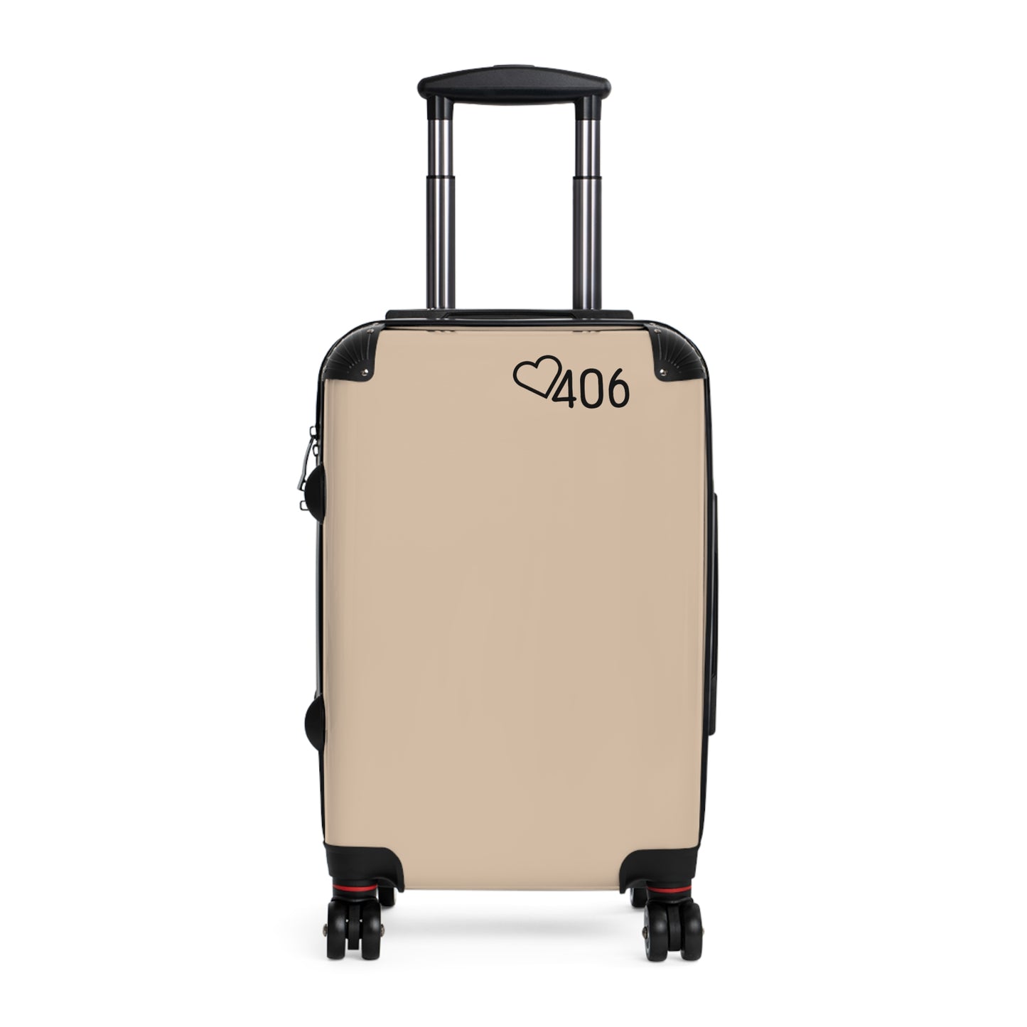 406 Luggage Pebble Suitcase - Bear