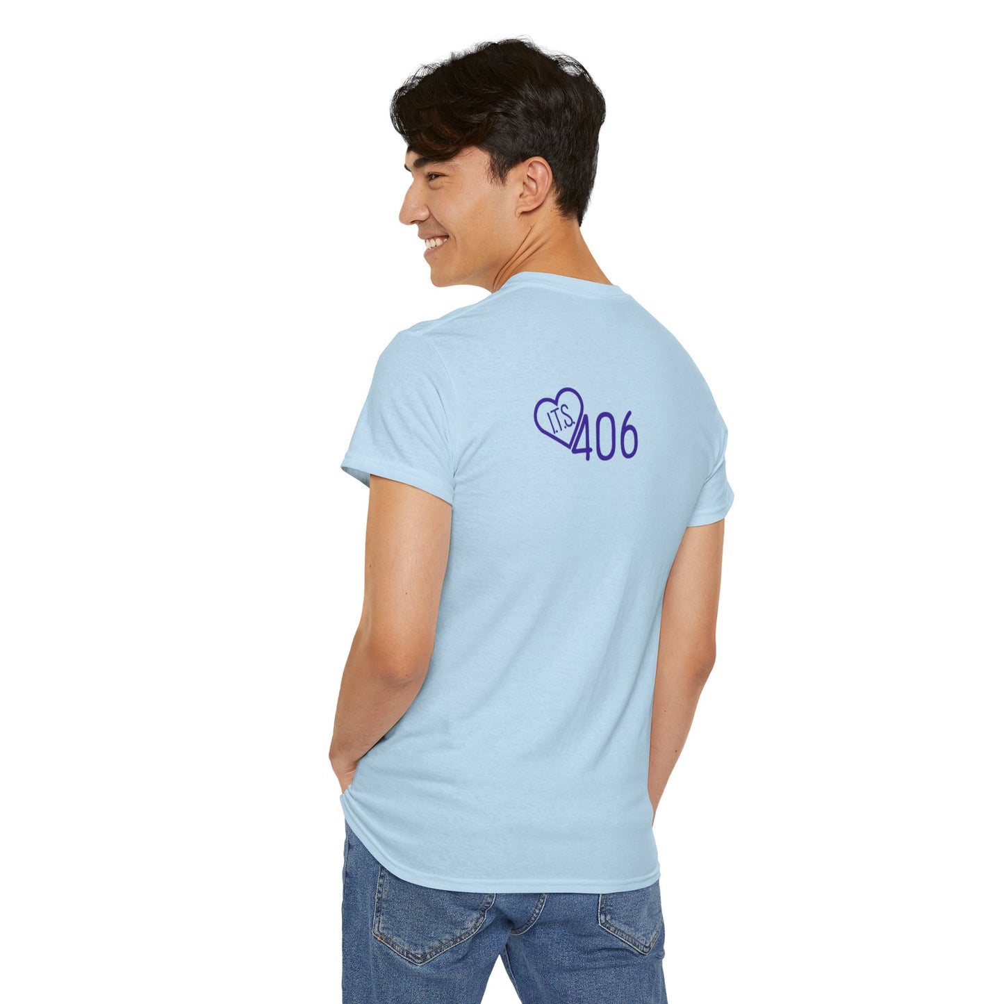 406 Take a Hike Unisex Heavy Cotton Tee