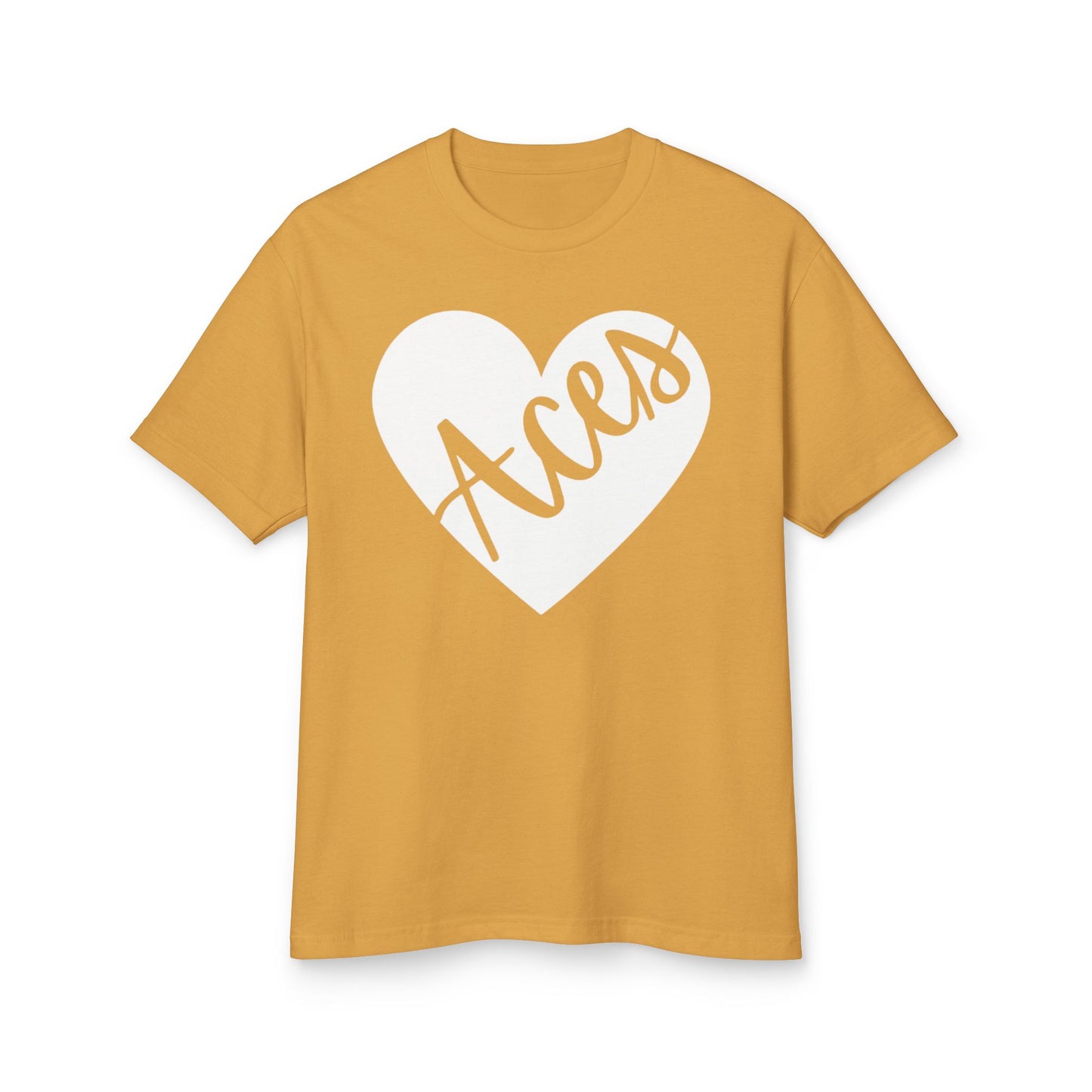 Generic Team Cotton Tee Mid-Length Short Sleeves - Aces