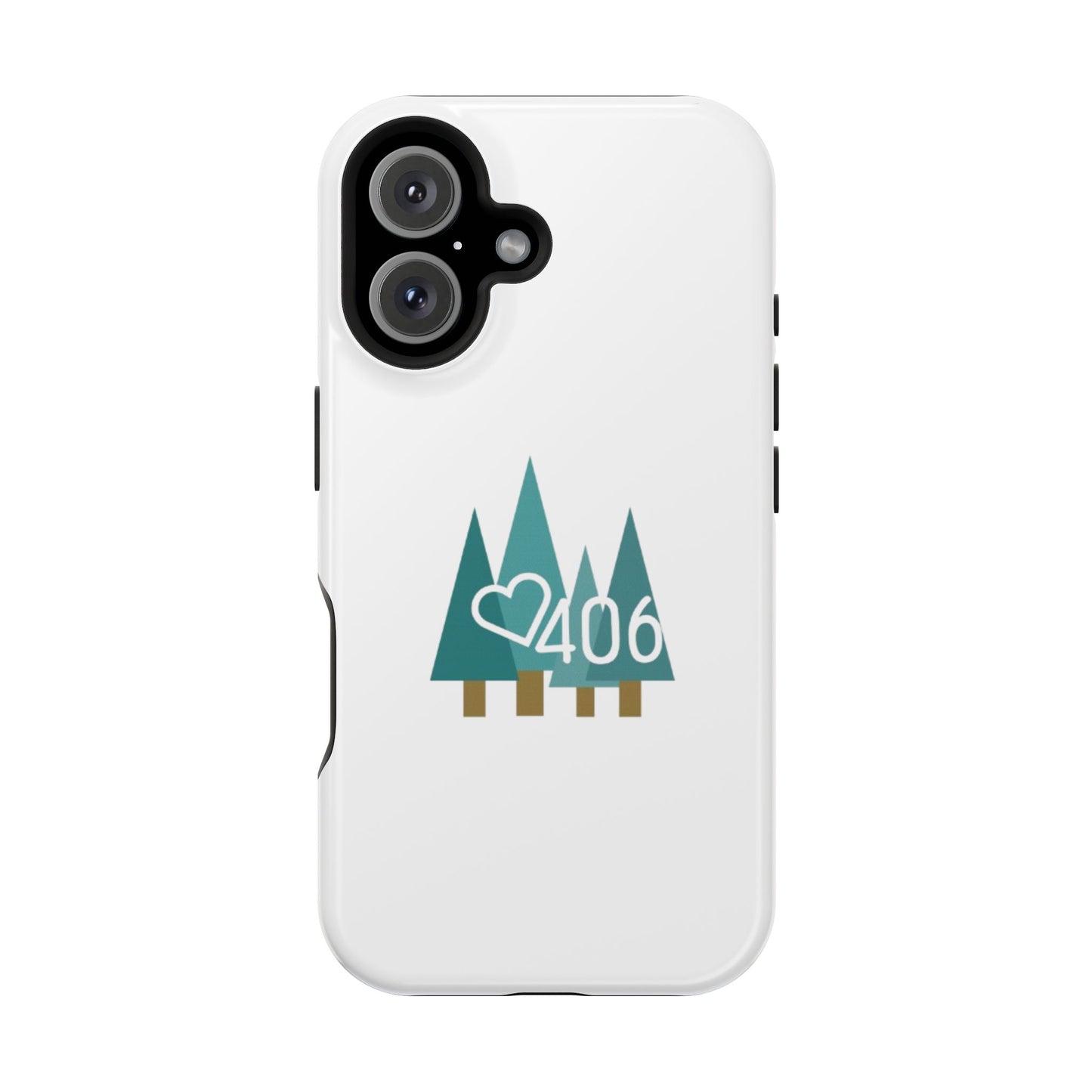 ITS406 Design Phone Case - Magnetic Tough - White Pines