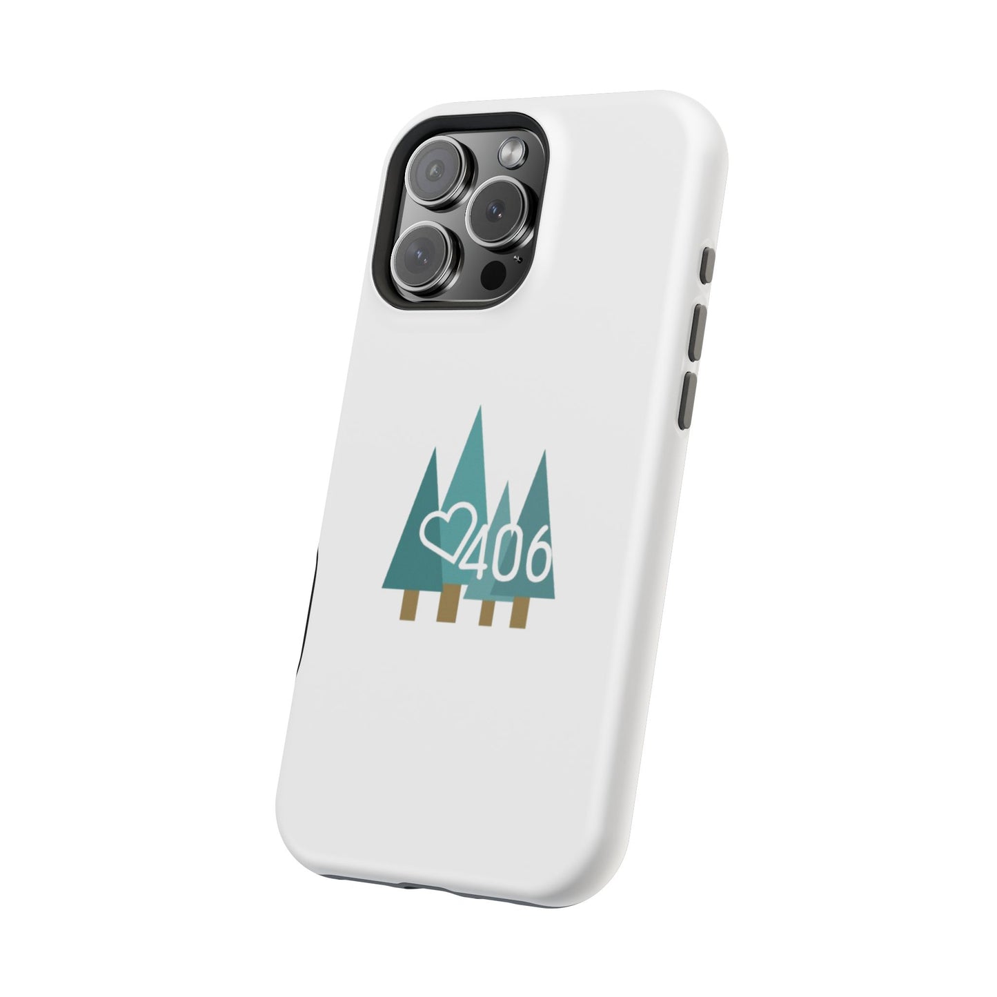 ITS406 Design Phone Case - Magnetic Tough - White Pines