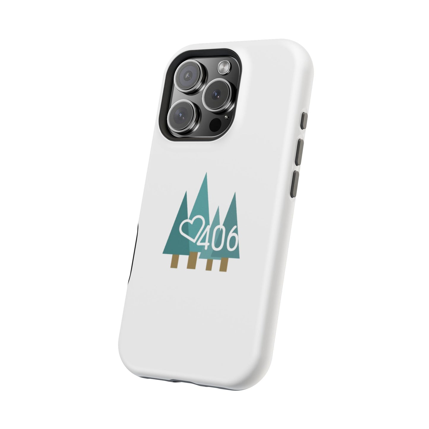 ITS406 Design Phone Case - Magnetic Tough - White Pines