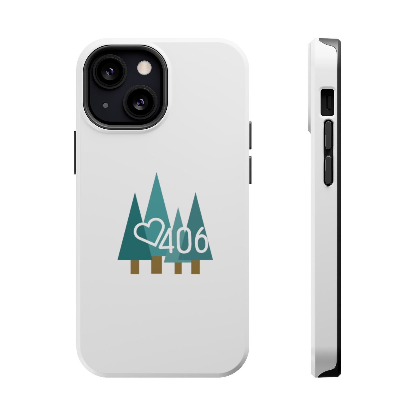 ITS406 Design Phone Case - Magnetic Tough - White Pines