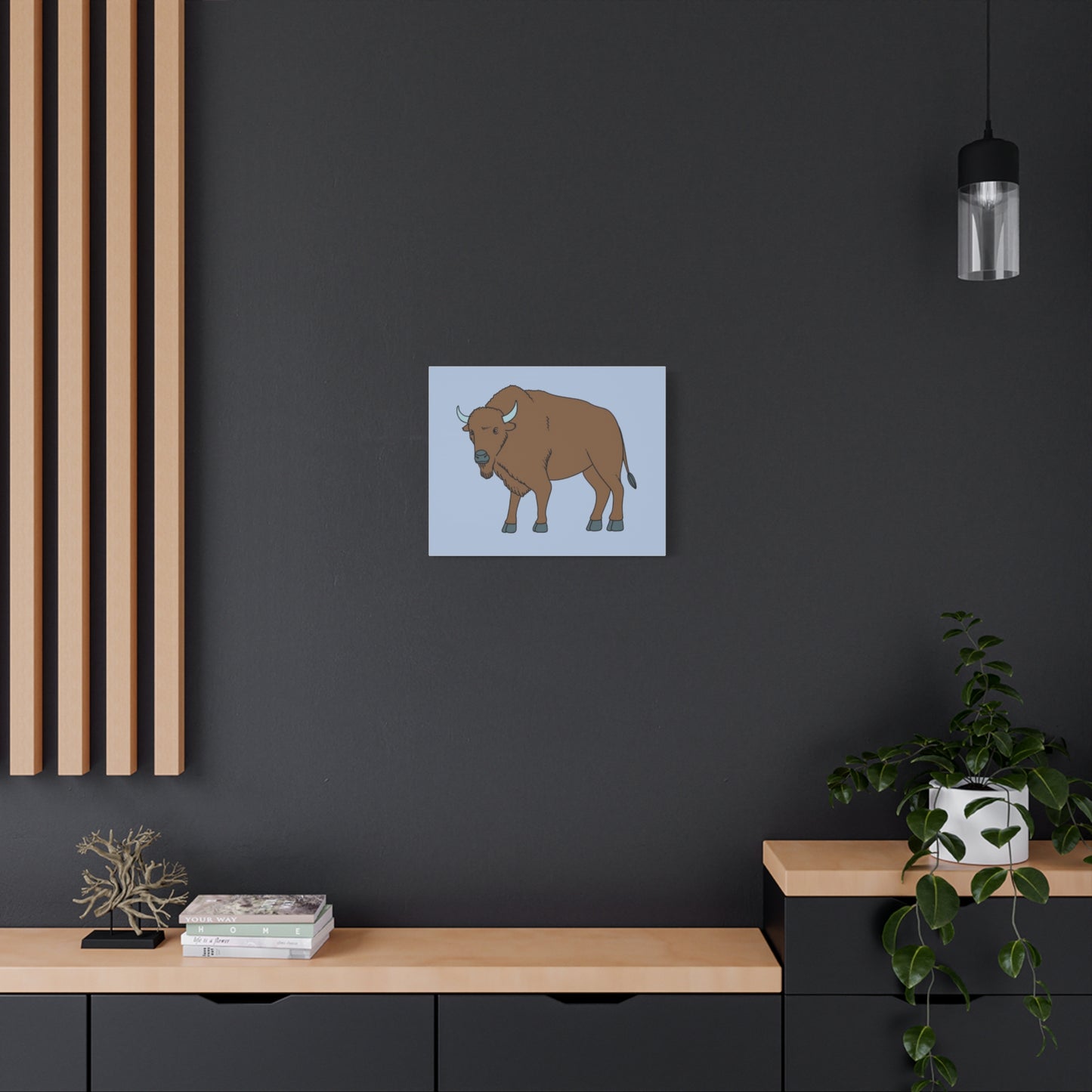 Copy of Stretched Matte Canvas 1.25" - Bison