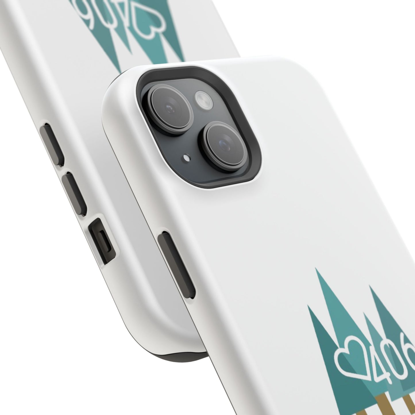 ITS406 Design Phone Case - Magnetic Tough - White Pines