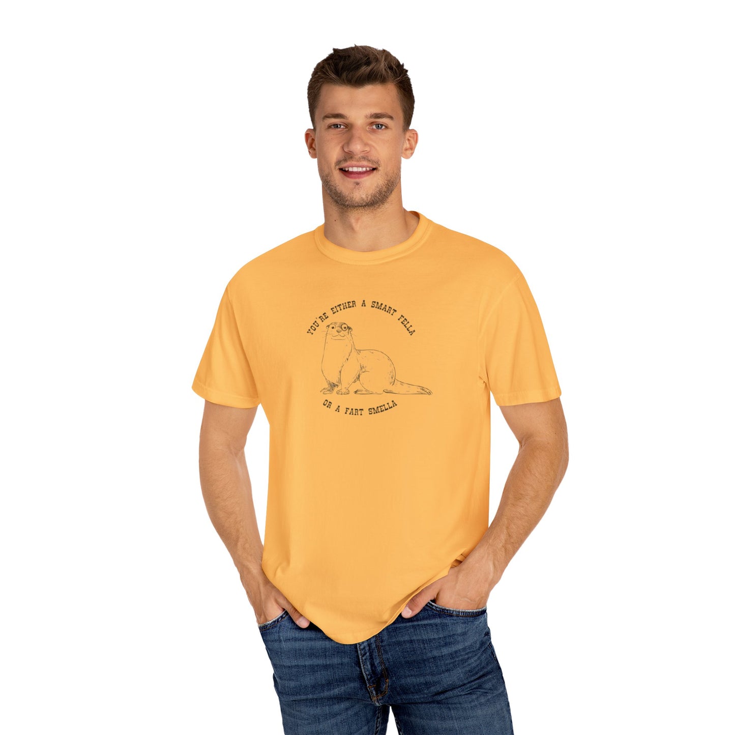 Unisex Garment-Dyed T-shirt - Fart Smella