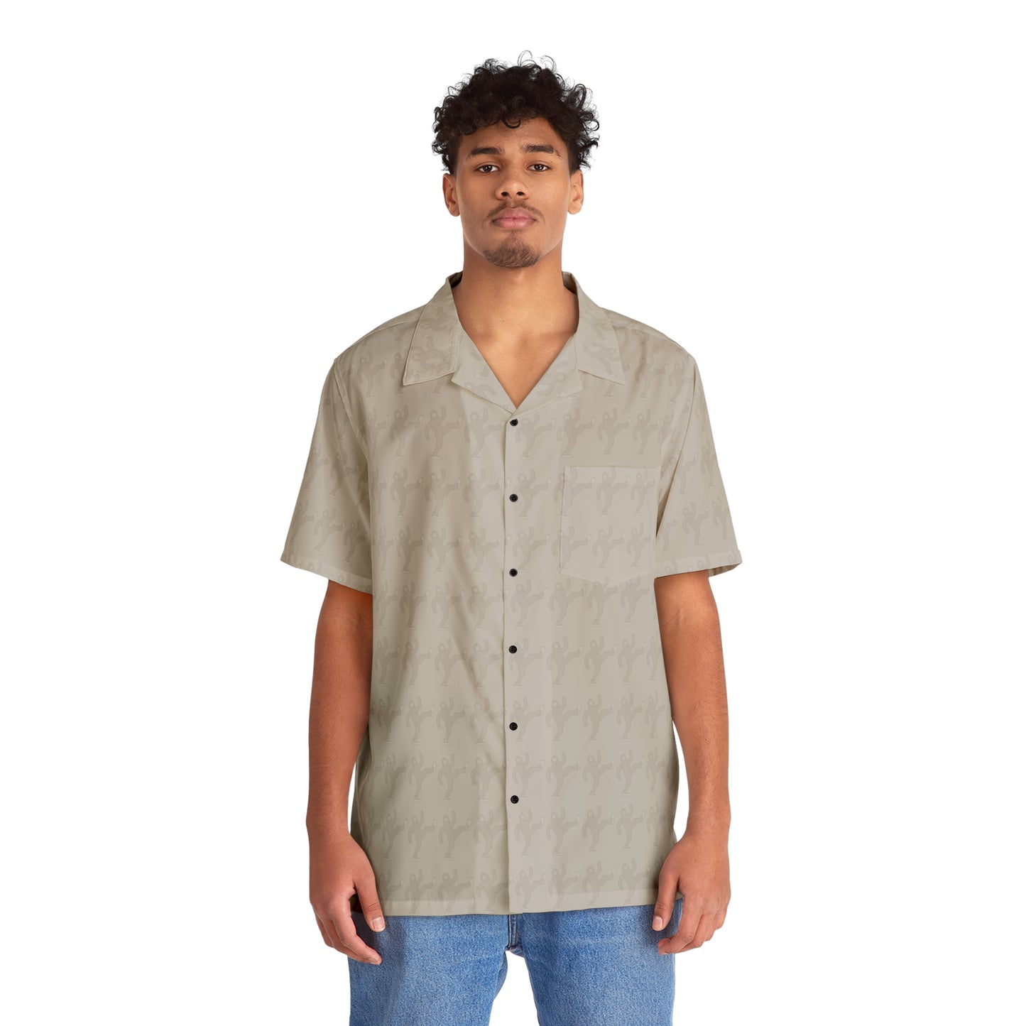 Men's Hawaiian Shirt (AOP) - Bigfoot Discreet