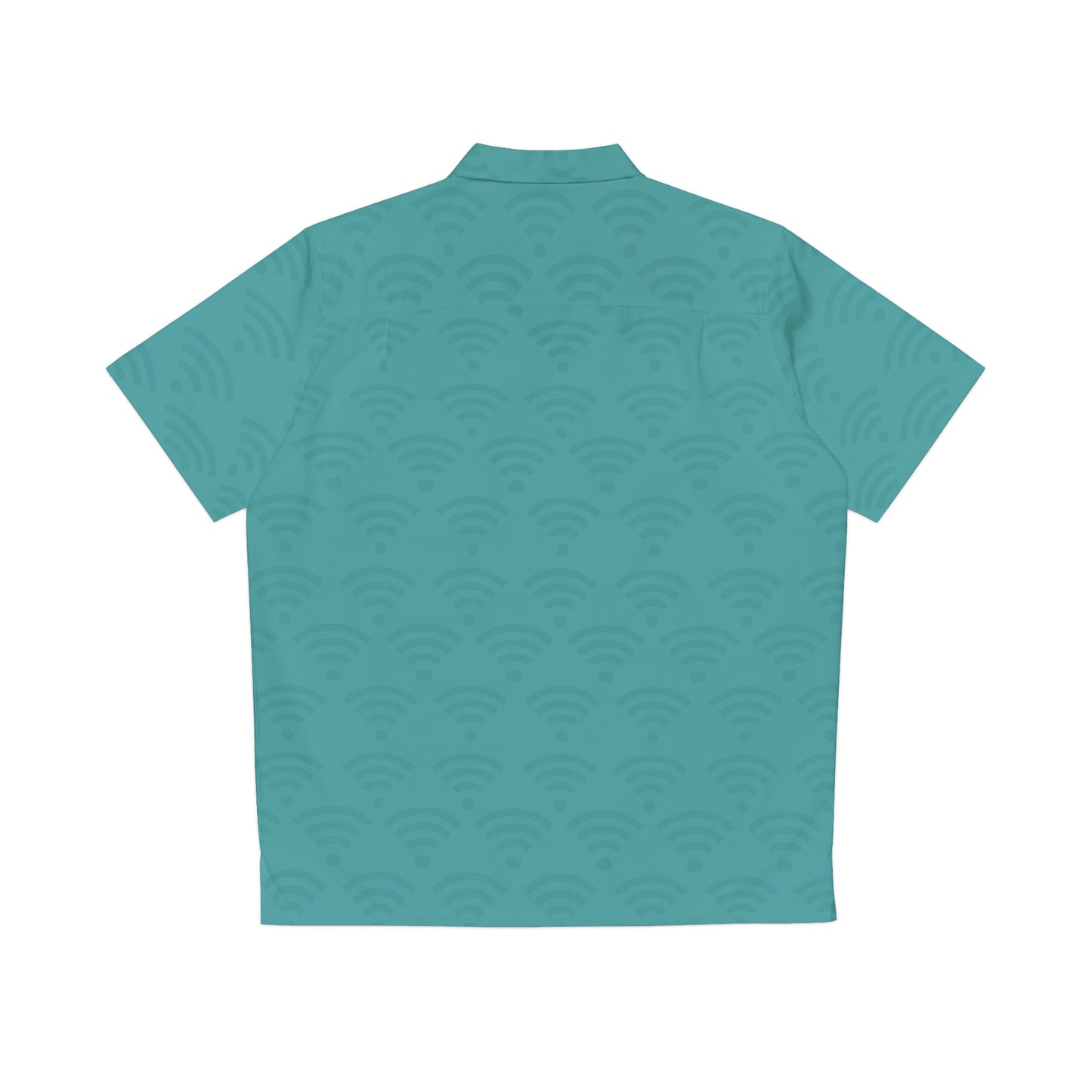 Men's Collared Shirt (AOP) - WiFi