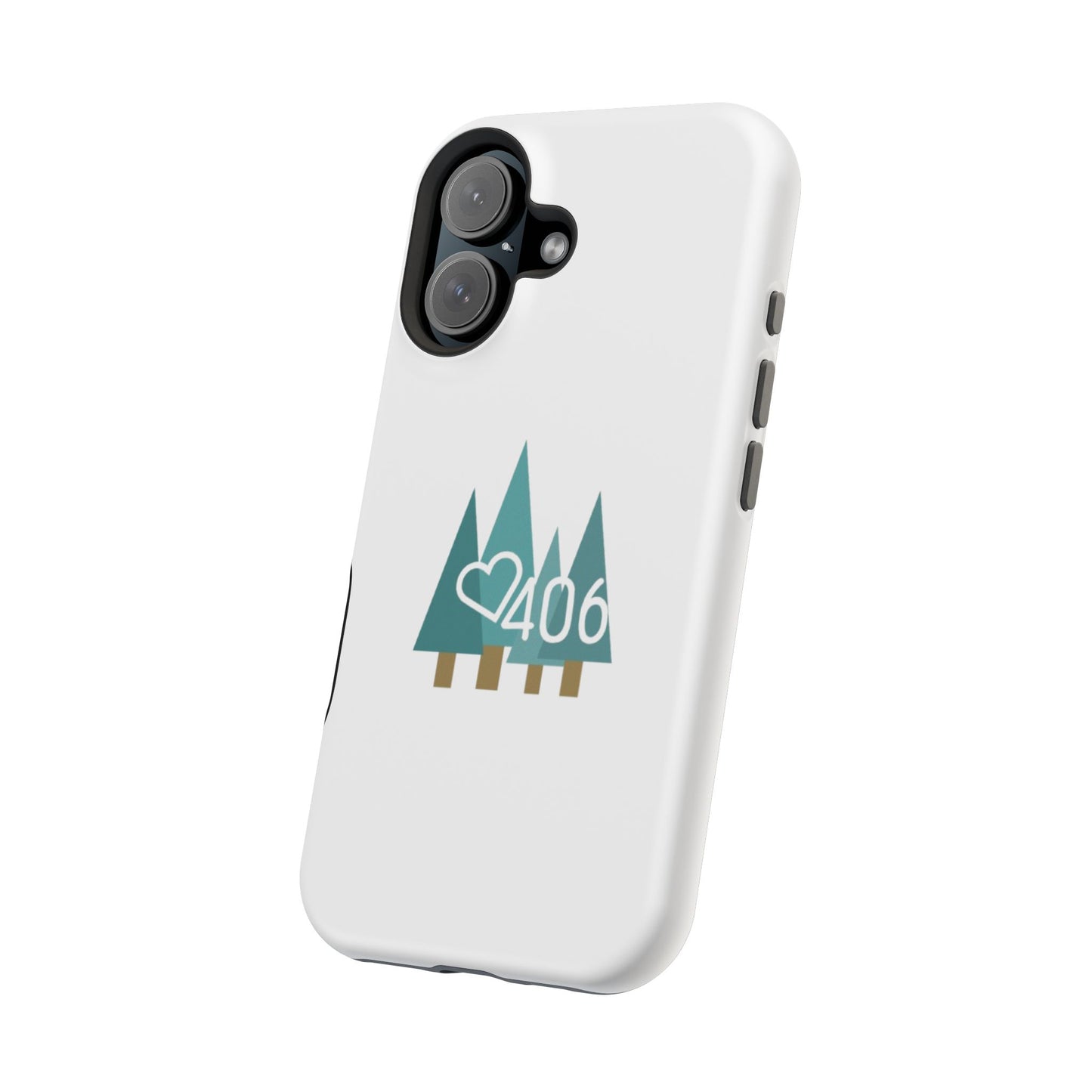 ITS406 Design Phone Case - Magnetic Tough - White Pines