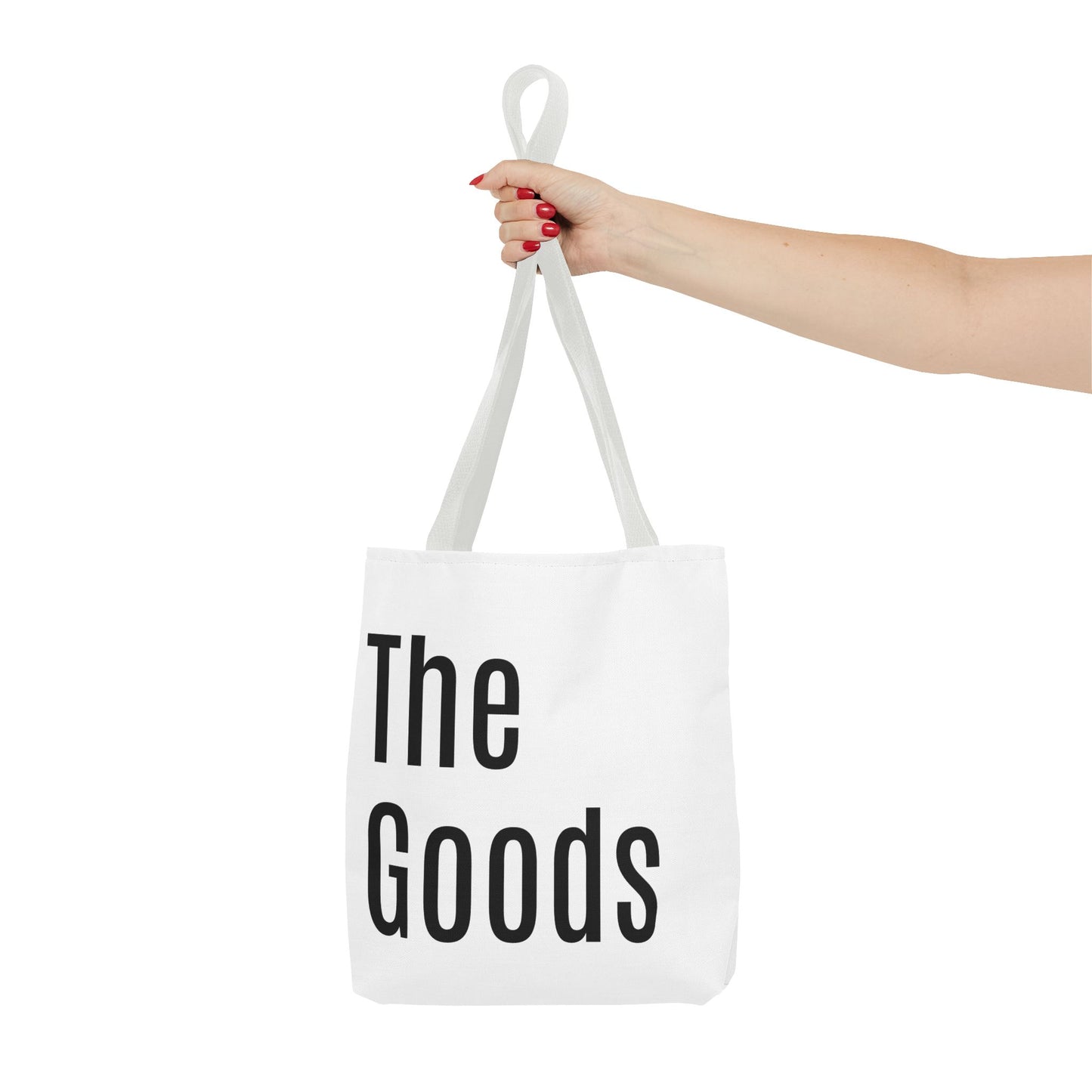The Goods Versatile Tote Bag (AOP) - White