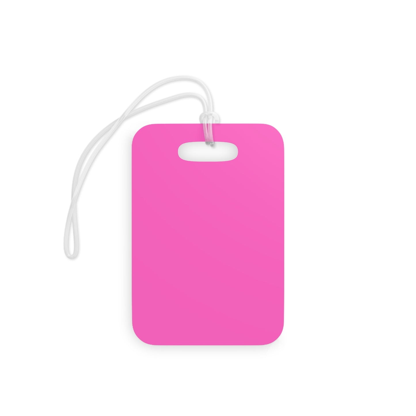 90's Inspired Mix & Match Luggage Tags - Hot Pink