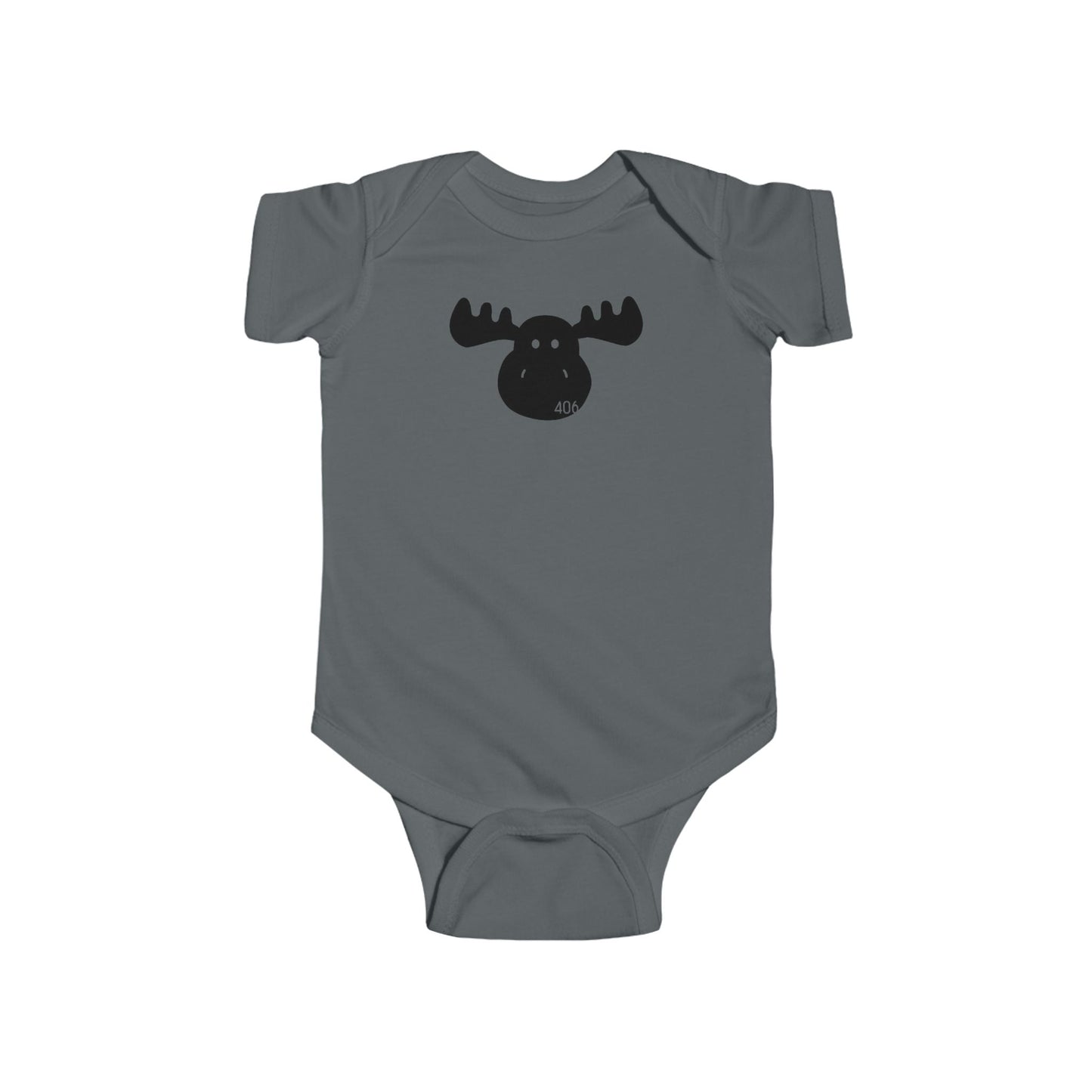 406 Baby Onesie - Montana Moose