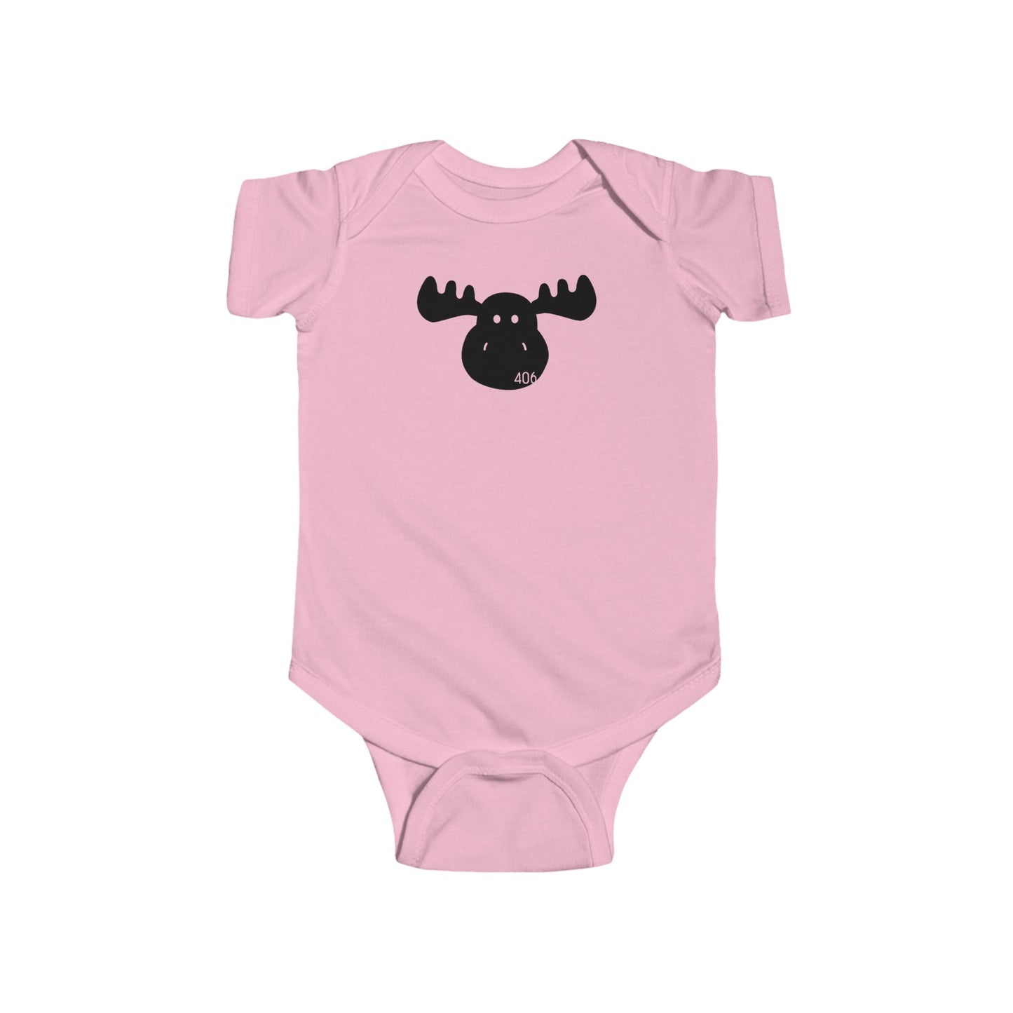 406 Baby Onesie - Montana Moose