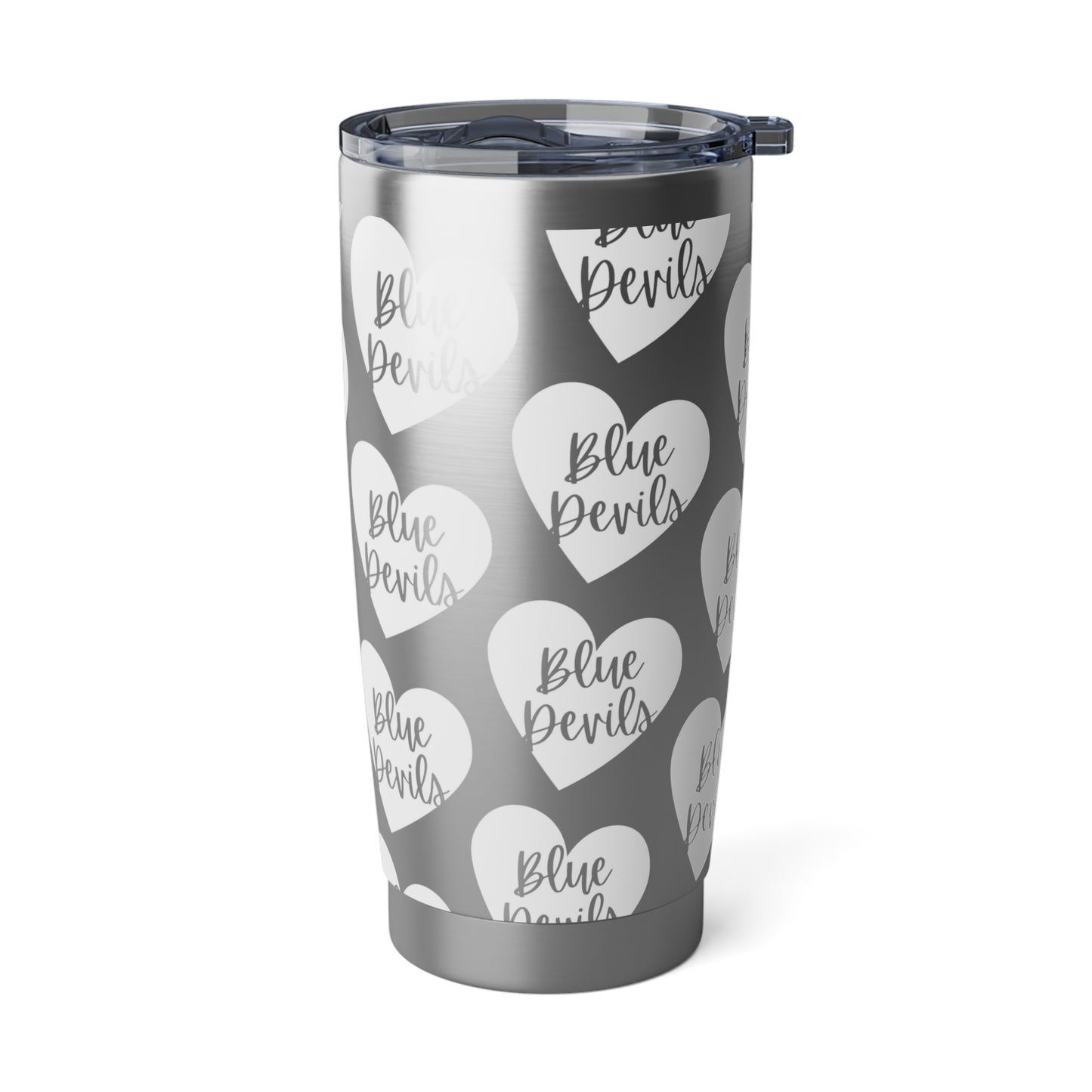 Generic Team Vagabond 20oz Steel Tumbler - Blue Devils Heart