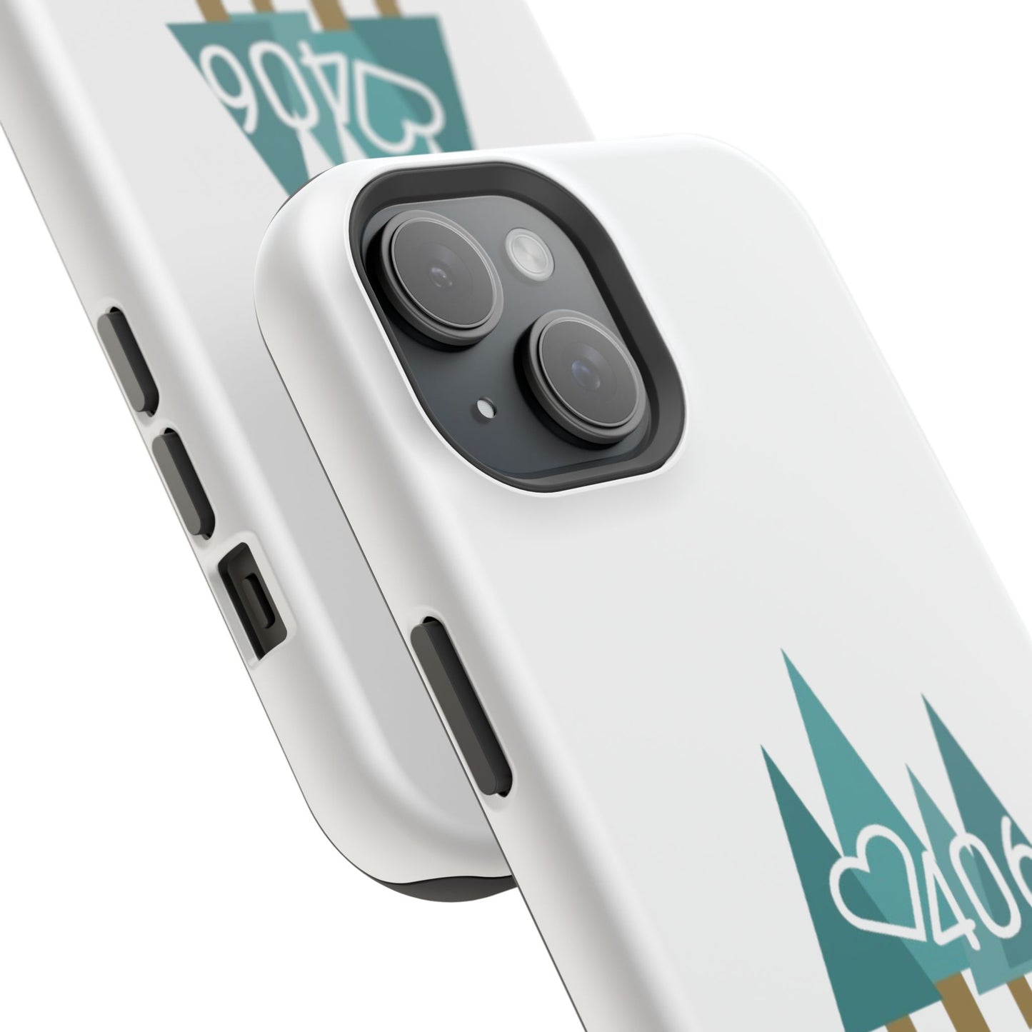 ITS406 Design Phone Case - Magnetic Tough - White Pines