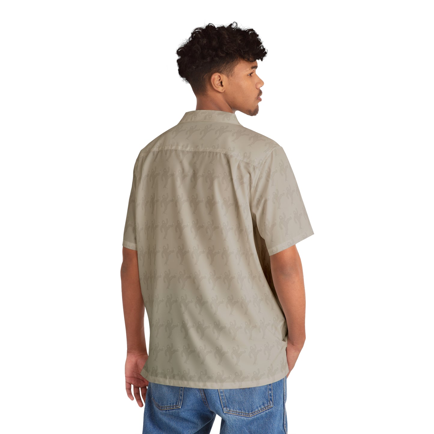 Men's Hawaiian Shirt (AOP) - Bigfoot Discreet
