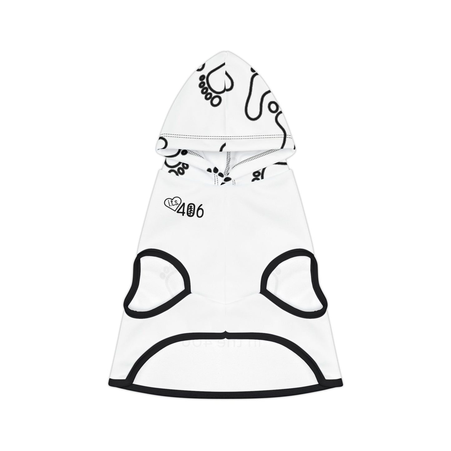 406 Pet Hoodie - Barked at Bigfoot