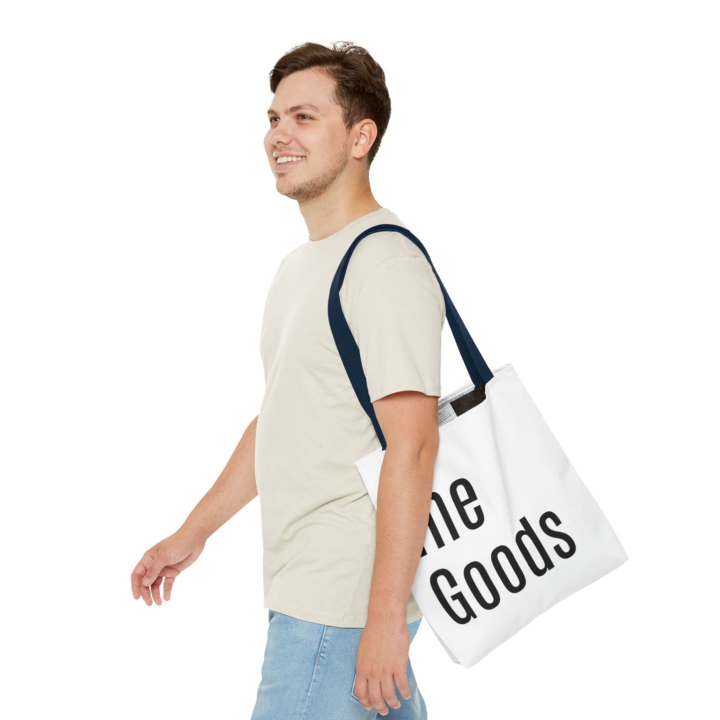 The Goods Versatile Tote Bag (AOP) - White