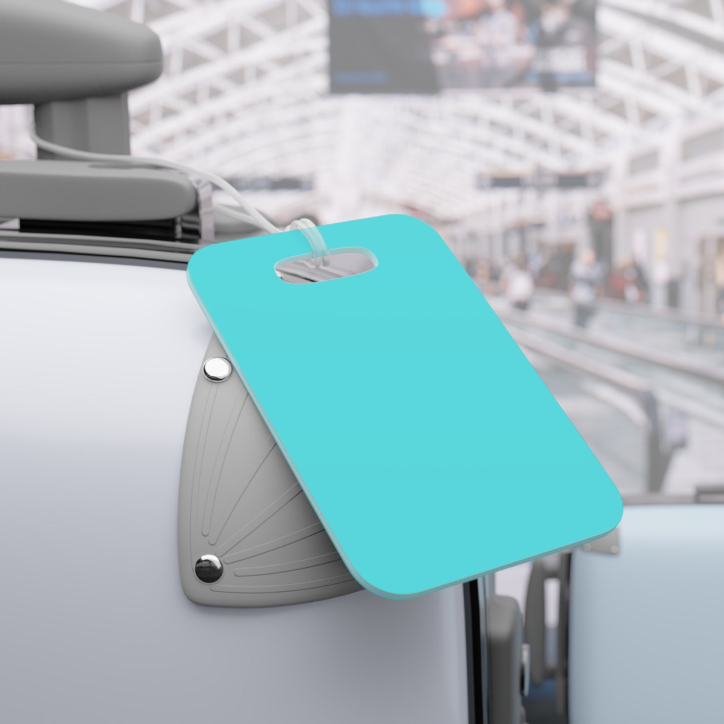 90's Inspired Mix & Match Luggage Tags - Windbreaker Teal