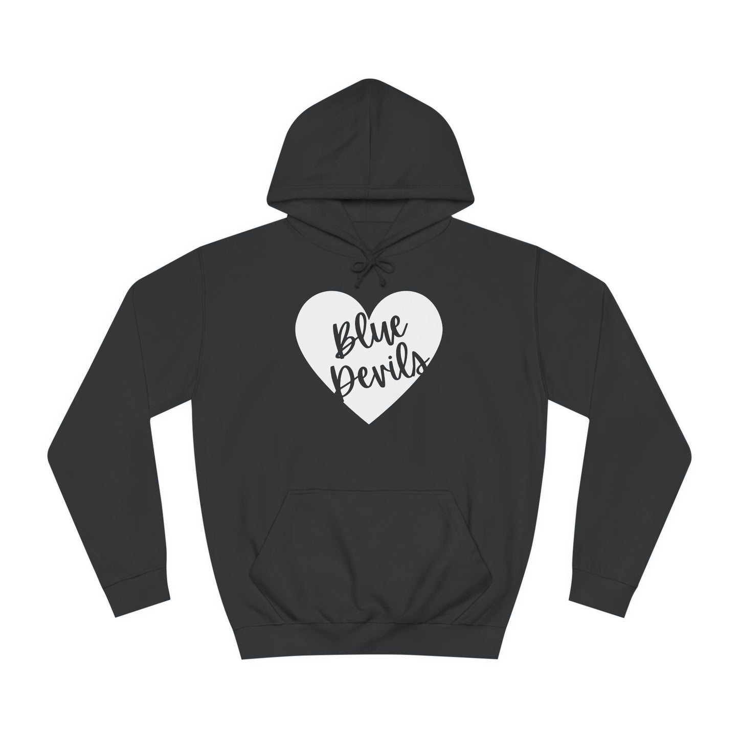 Generic Team Hoodie - Blue Devils Heart