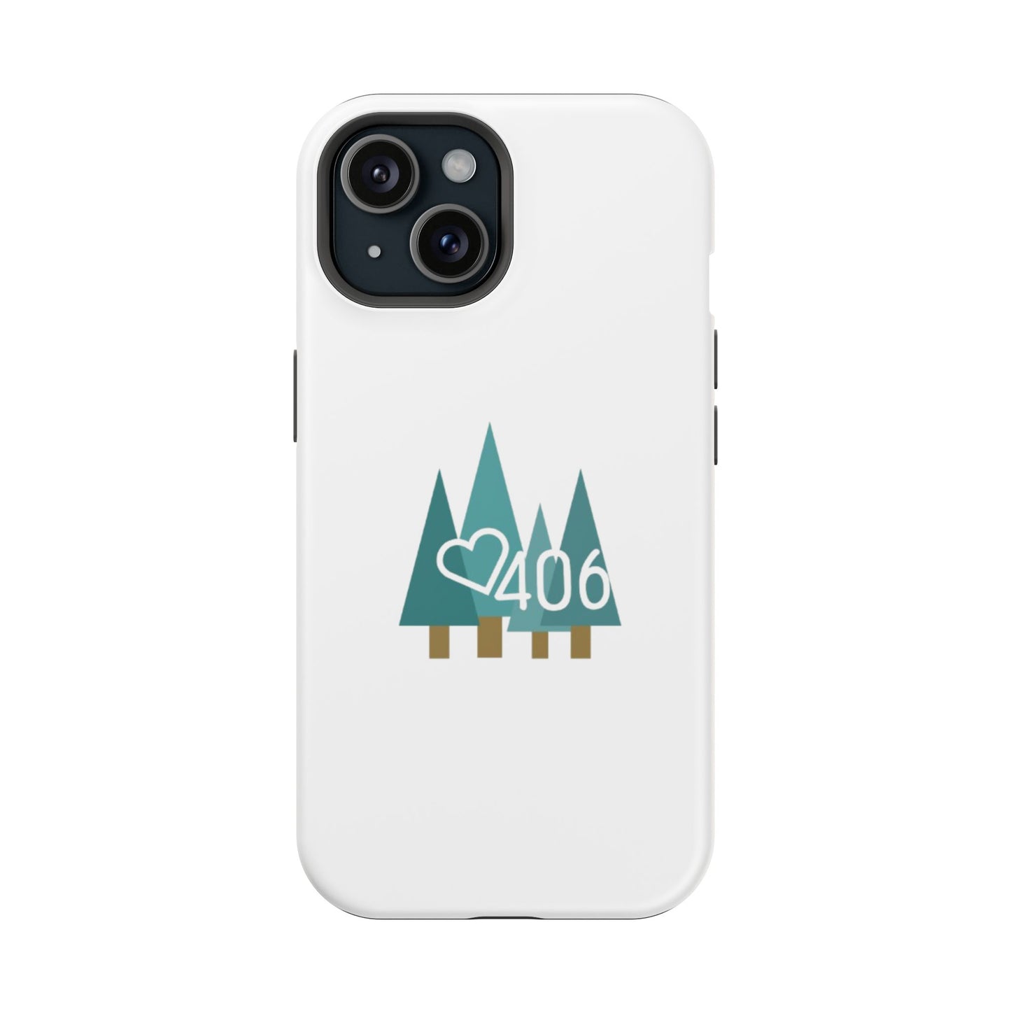 ITS406 Design Phone Case - Magnetic Tough - White Pines
