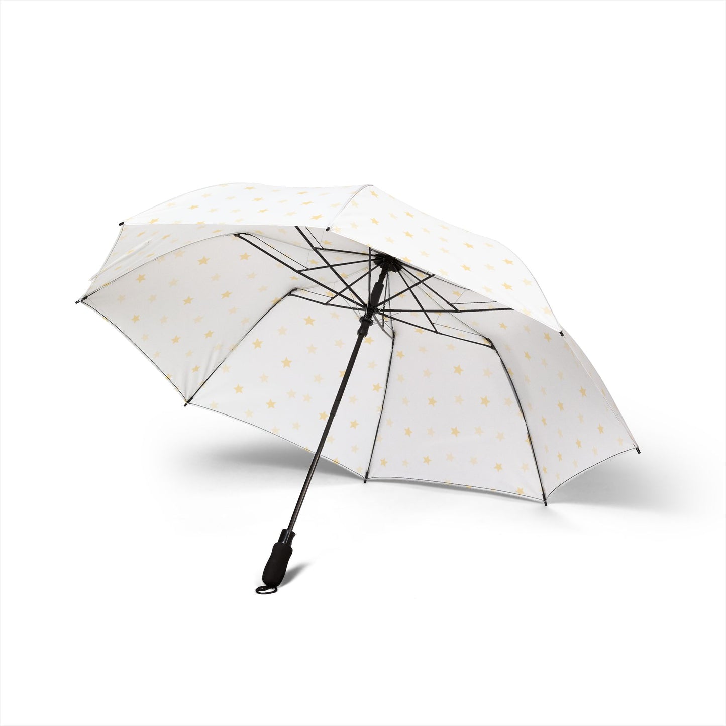 Cute Foldable Umbrella with Star Pattern, Compact Travel Umbrella, Stylish Rain Gear, Everyday Essentials, Perfect Gift for Any Occasion