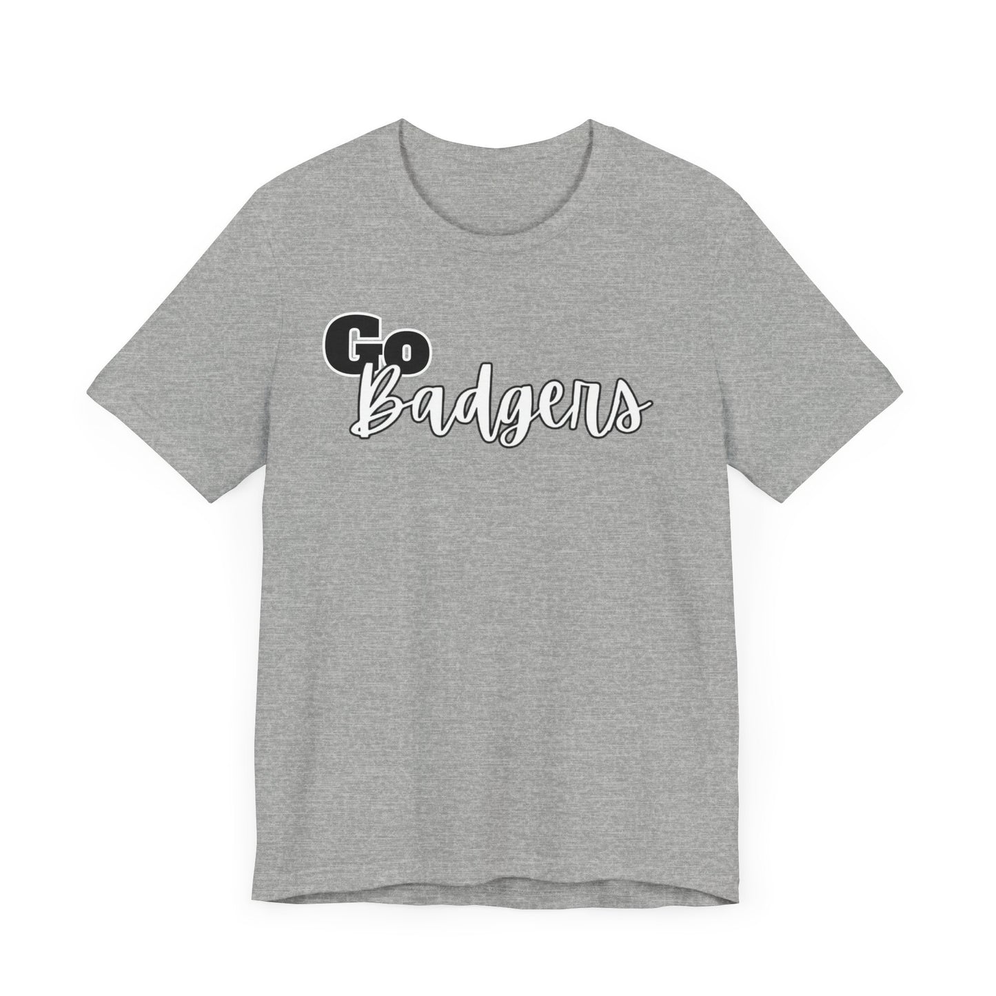 Generic Team Tee - Jersey Short Sleeve -Go Badgers