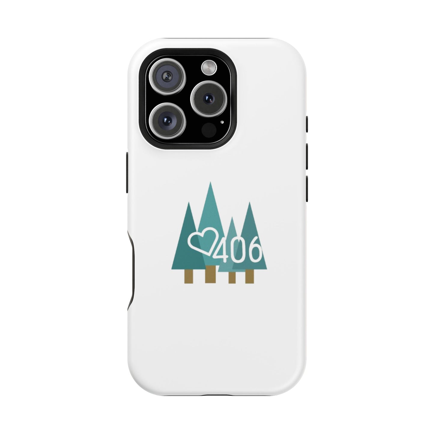 ITS406 Design Phone Case - Magnetic Tough - White Pines