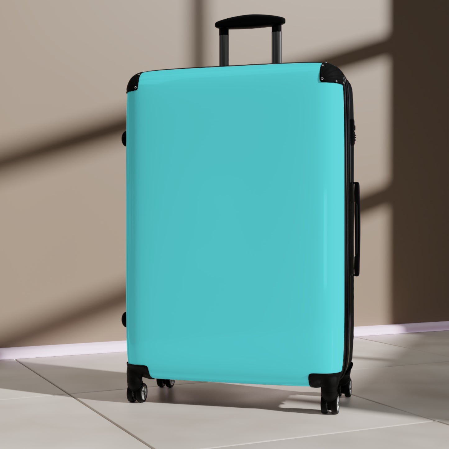 90's Inspired Mix & Match Suitcase - Windbreaker Teal