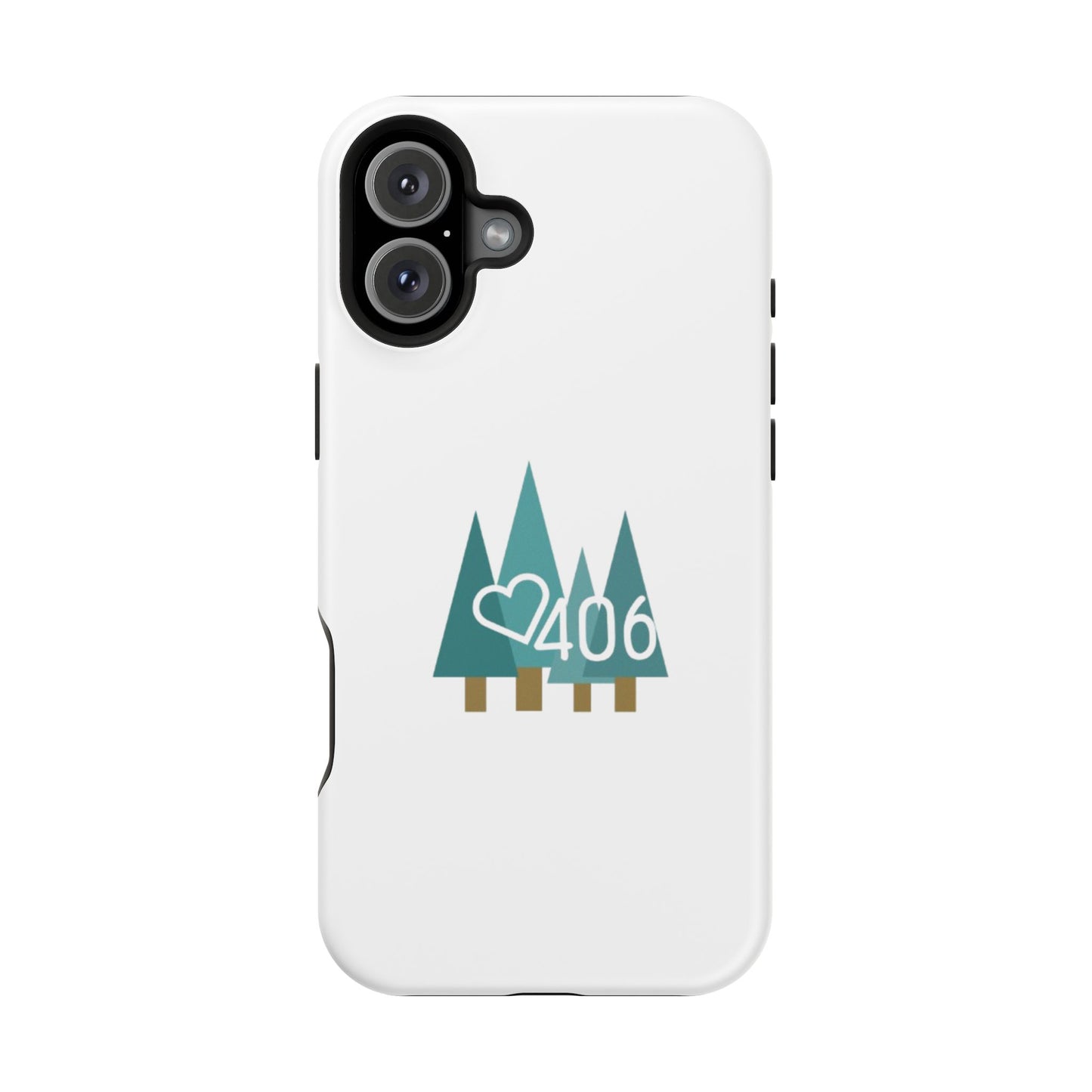 ITS406 Design Phone Case - Magnetic Tough - White Pines