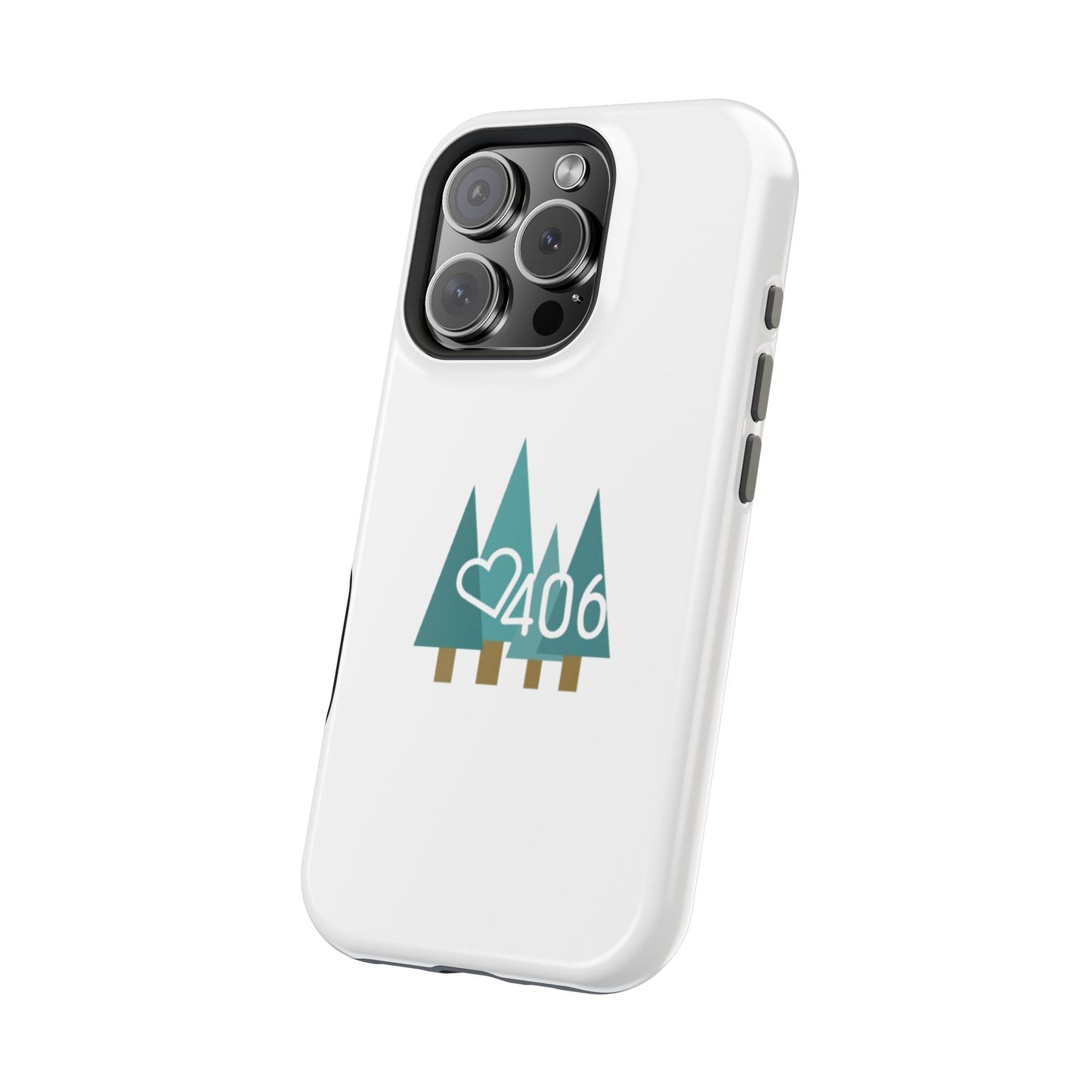 ITS406 Design Phone Case - Magnetic Tough - White Pines