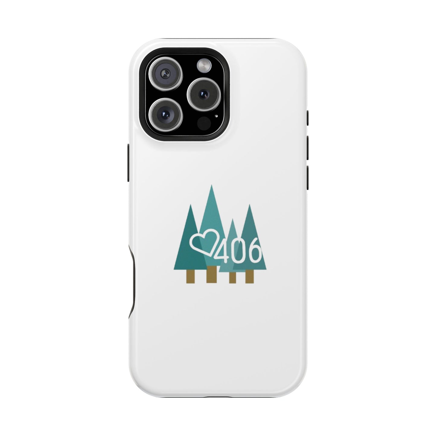 ITS406 Design Phone Case - Magnetic Tough - White Pines
