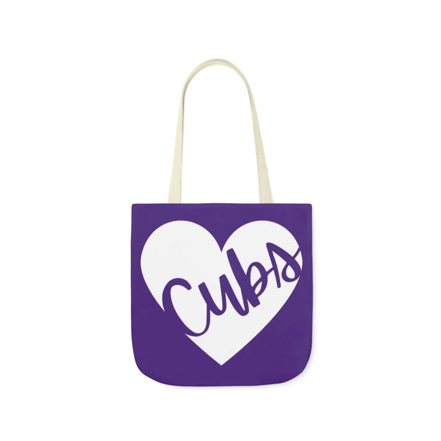 Generic Team Purple Canvas Tote Bag, 5-Color Straps - Cubs