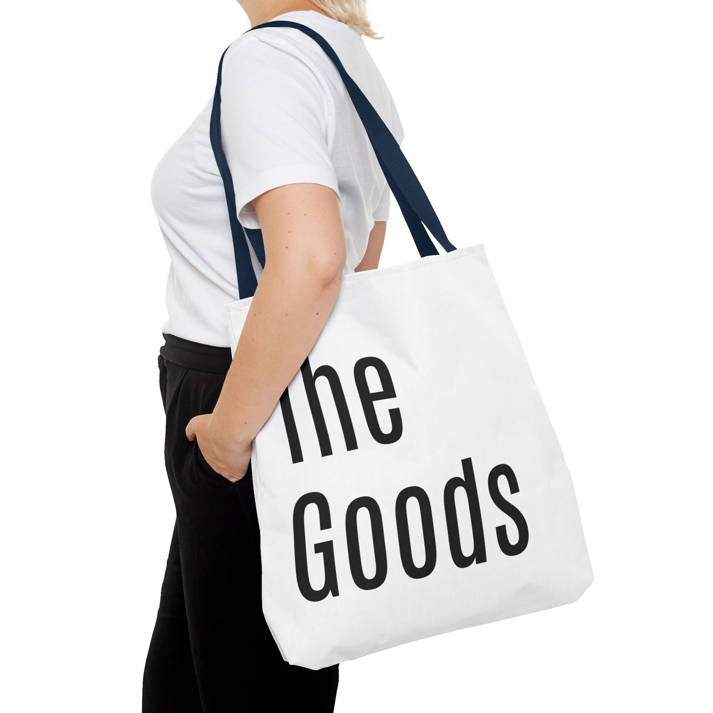 The Goods Versatile Tote Bag (AOP) - White
