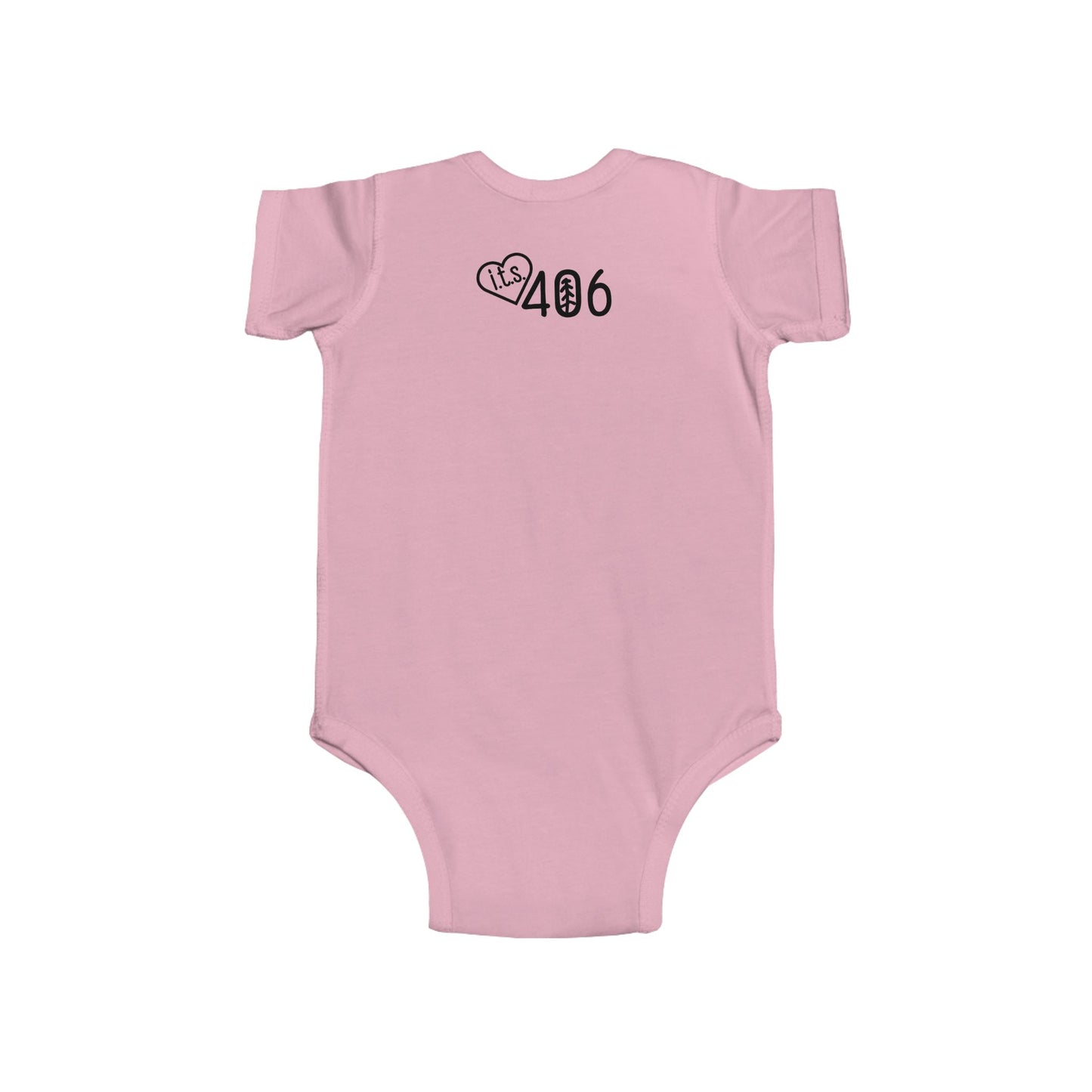 406 Baby Onesie - Montana Moose