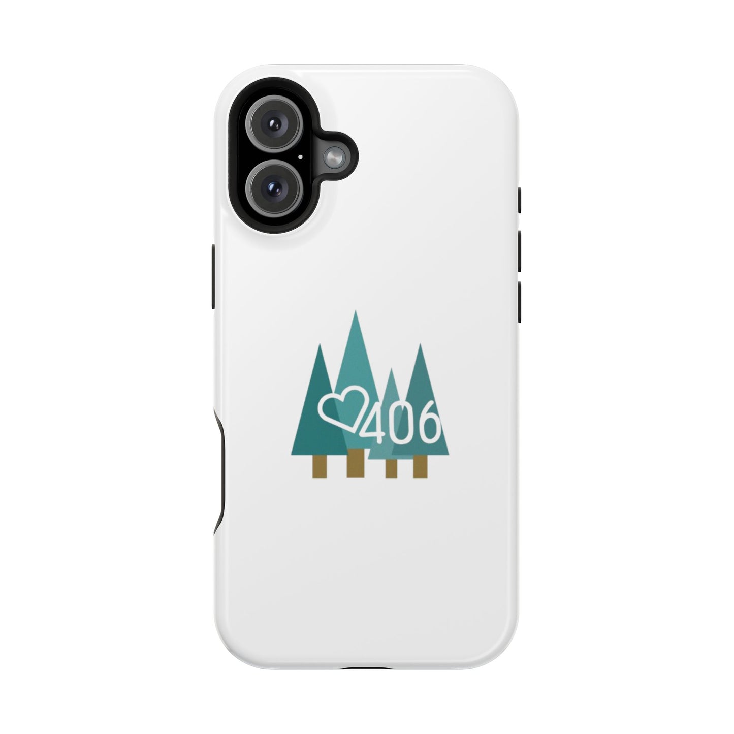 ITS406 Design Phone Case - Magnetic Tough - White Pines