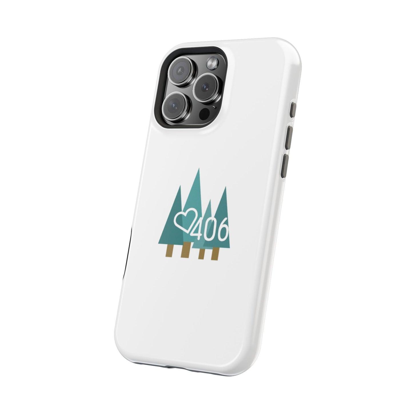 ITS406 Design Phone Case - Magnetic Tough - White Pines