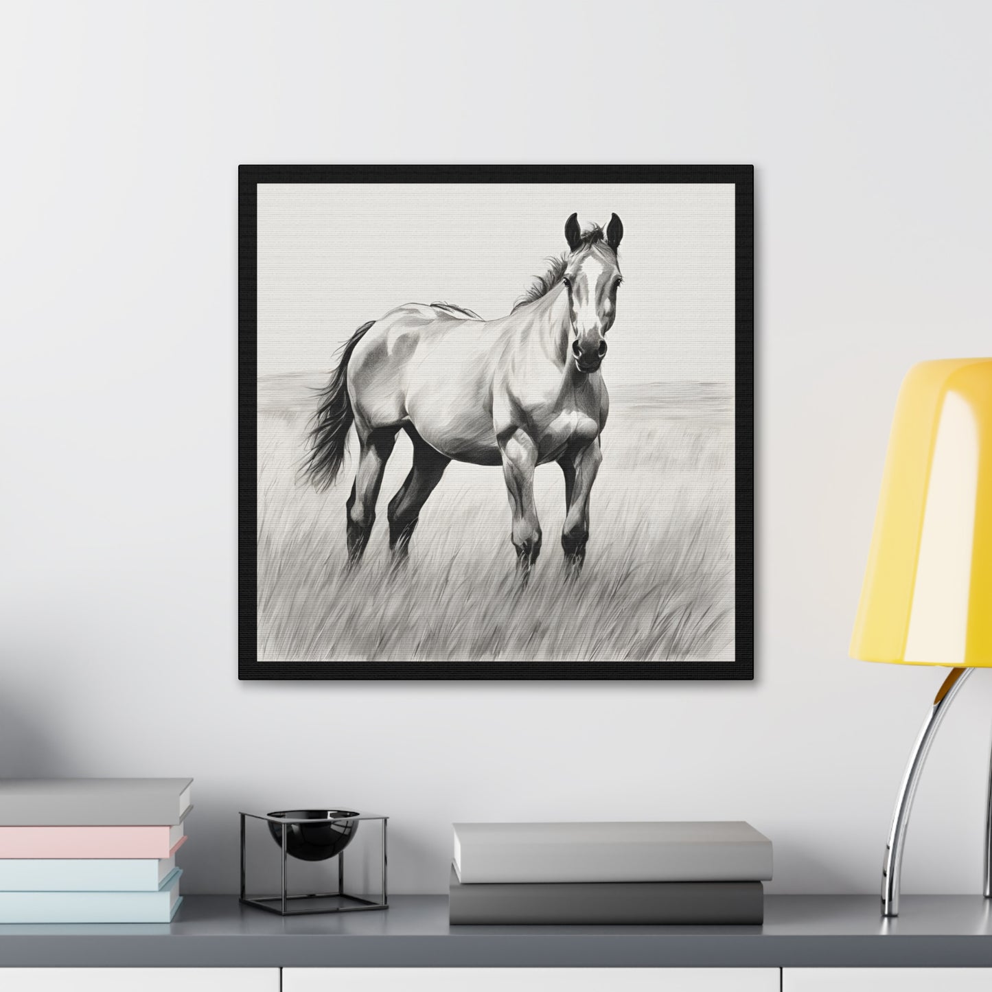 Canvas Gallery Wraps - Horse in the Grass