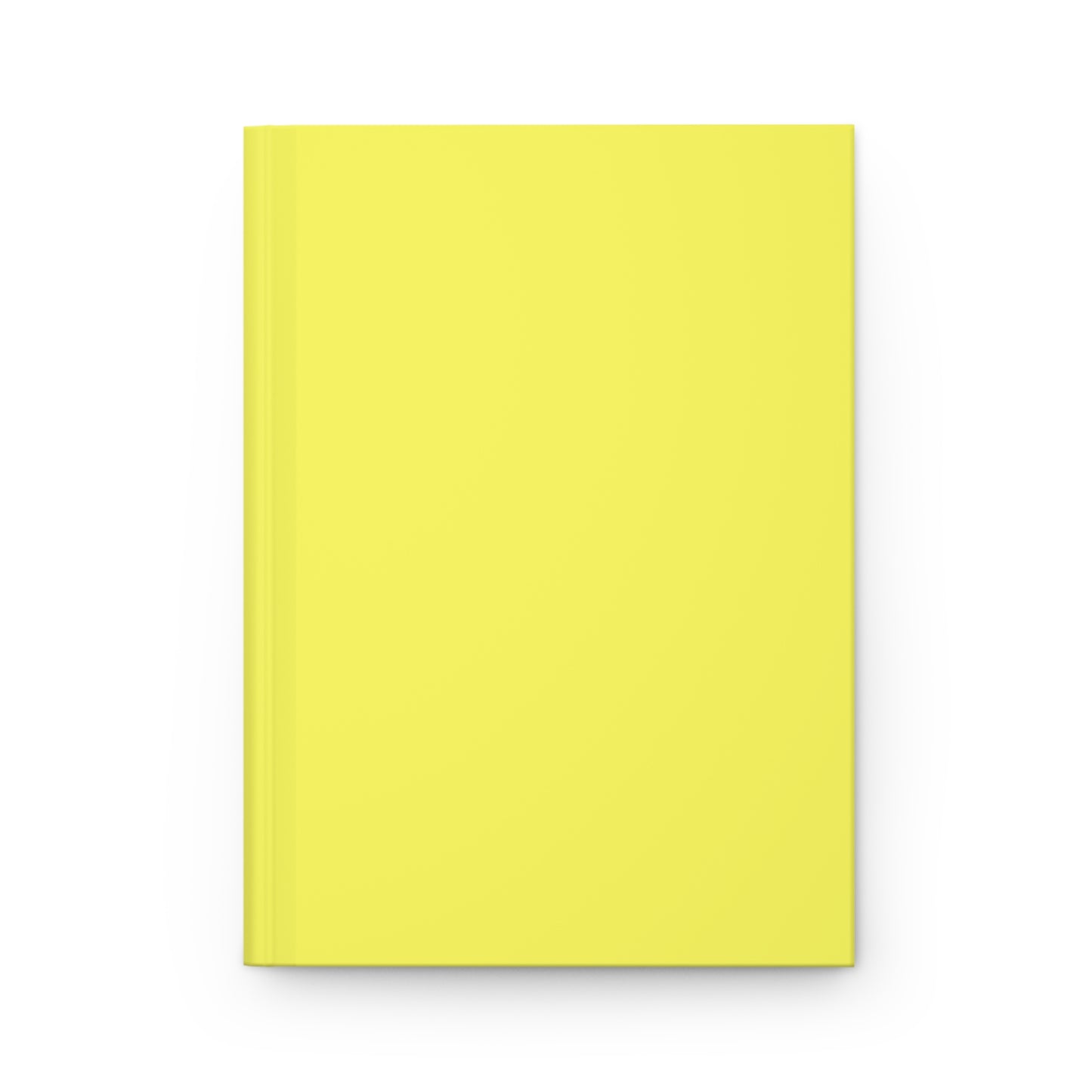 Minimalist Hardcover Notebook Matte - Banana