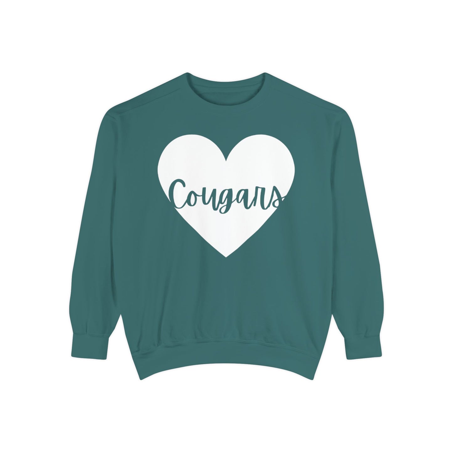 Generic Team Crewneck Sweatshirt - Cougars Heart