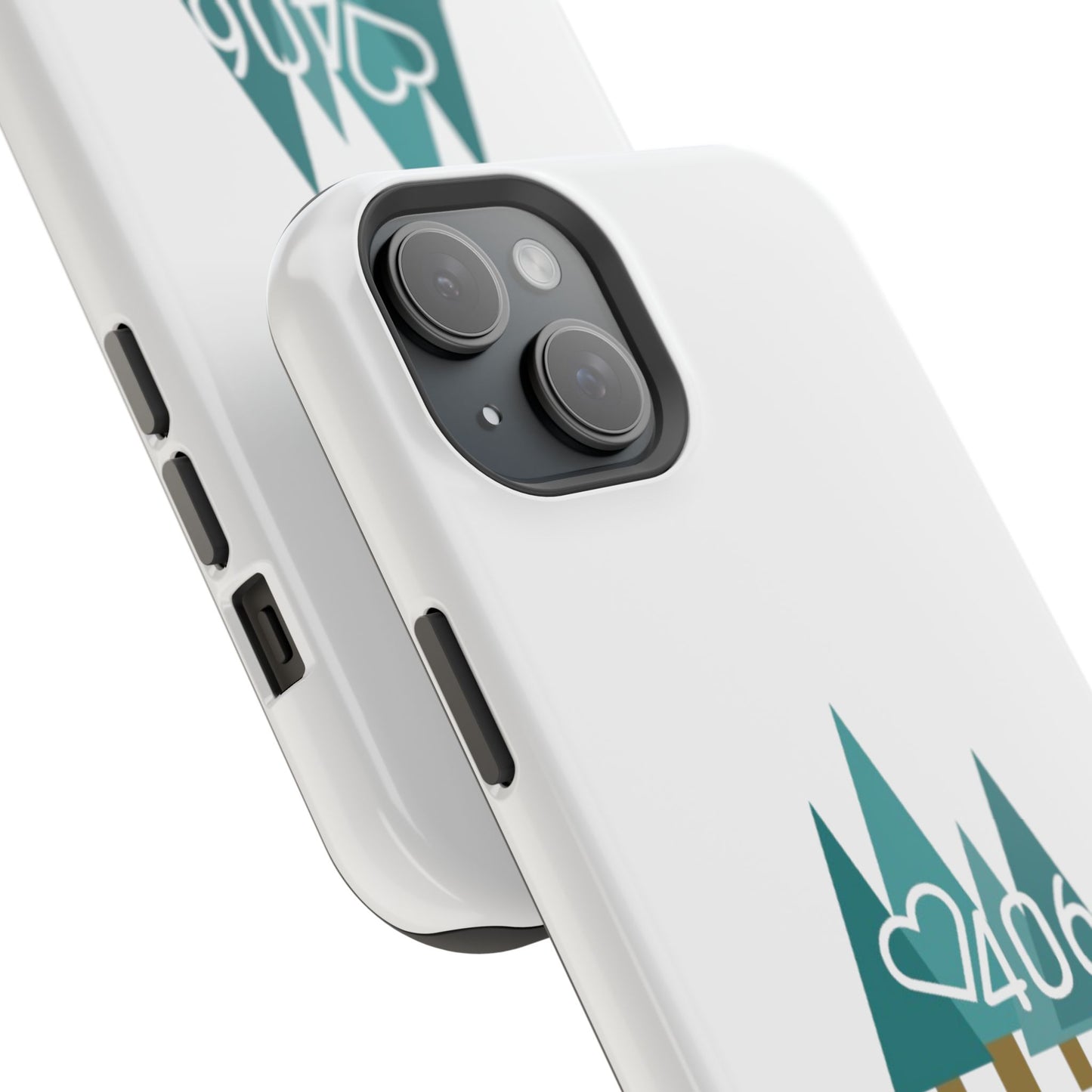ITS406 Design Phone Case - Magnetic Tough - White Pines