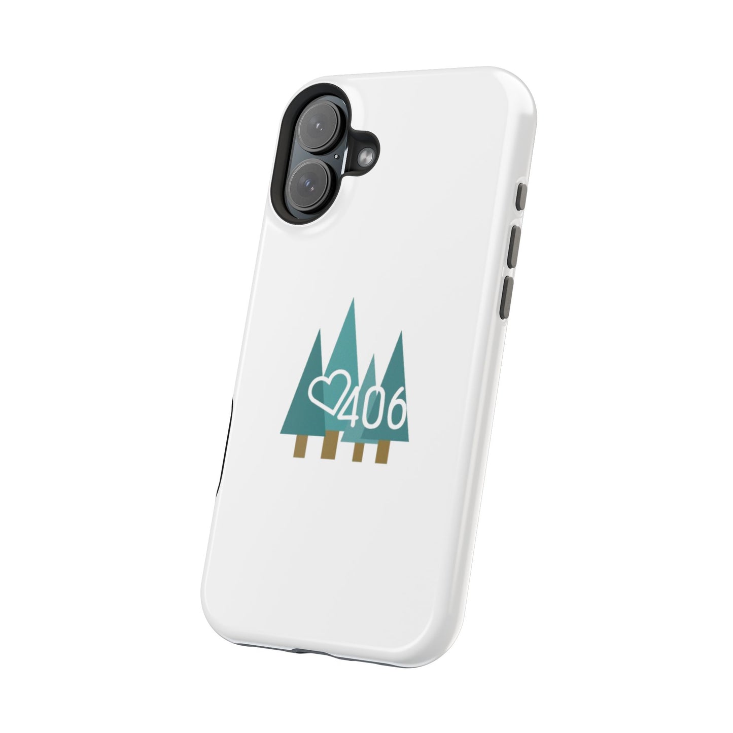 ITS406 Design Phone Case - Magnetic Tough - White Pines