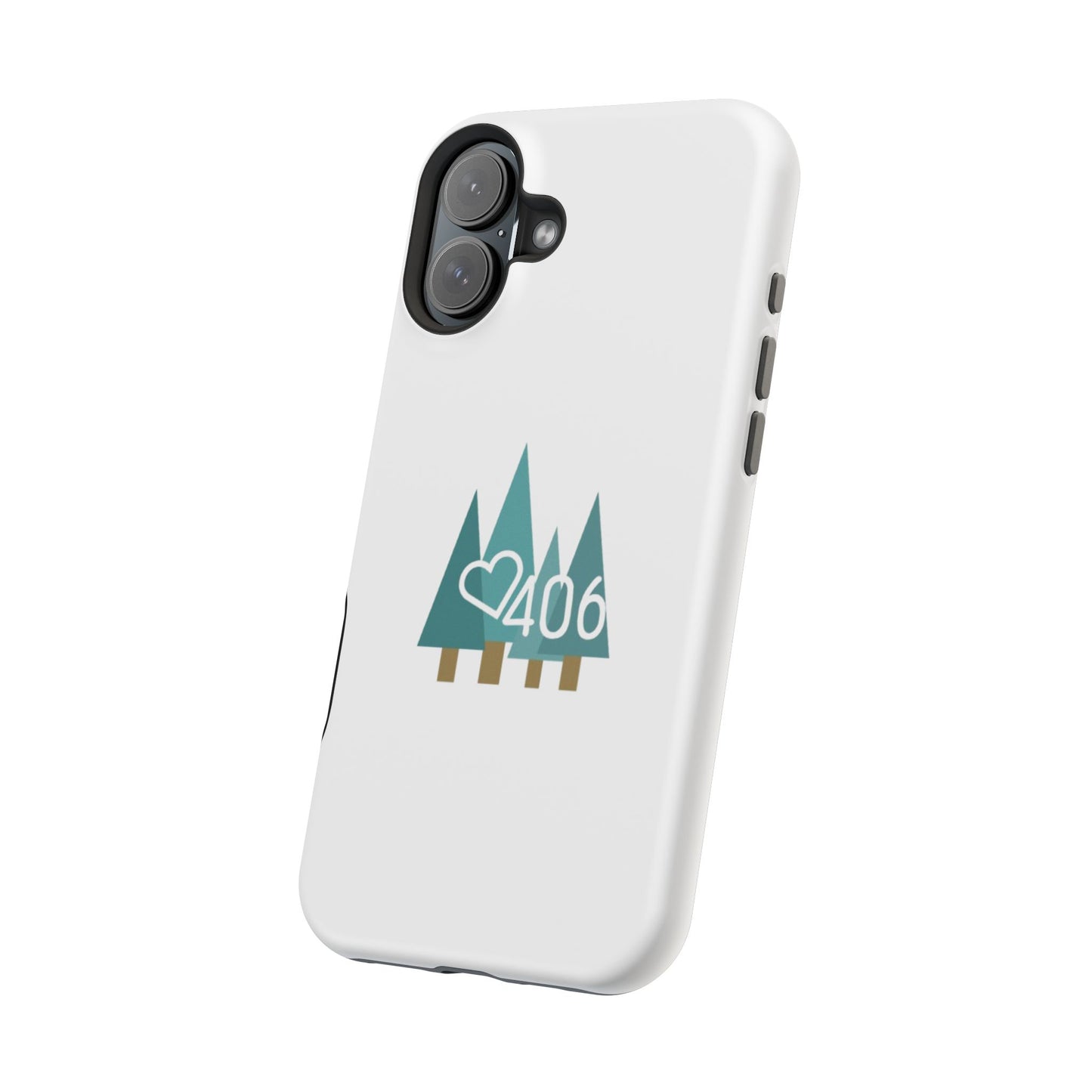 ITS406 Design Phone Case - Magnetic Tough - White Pines