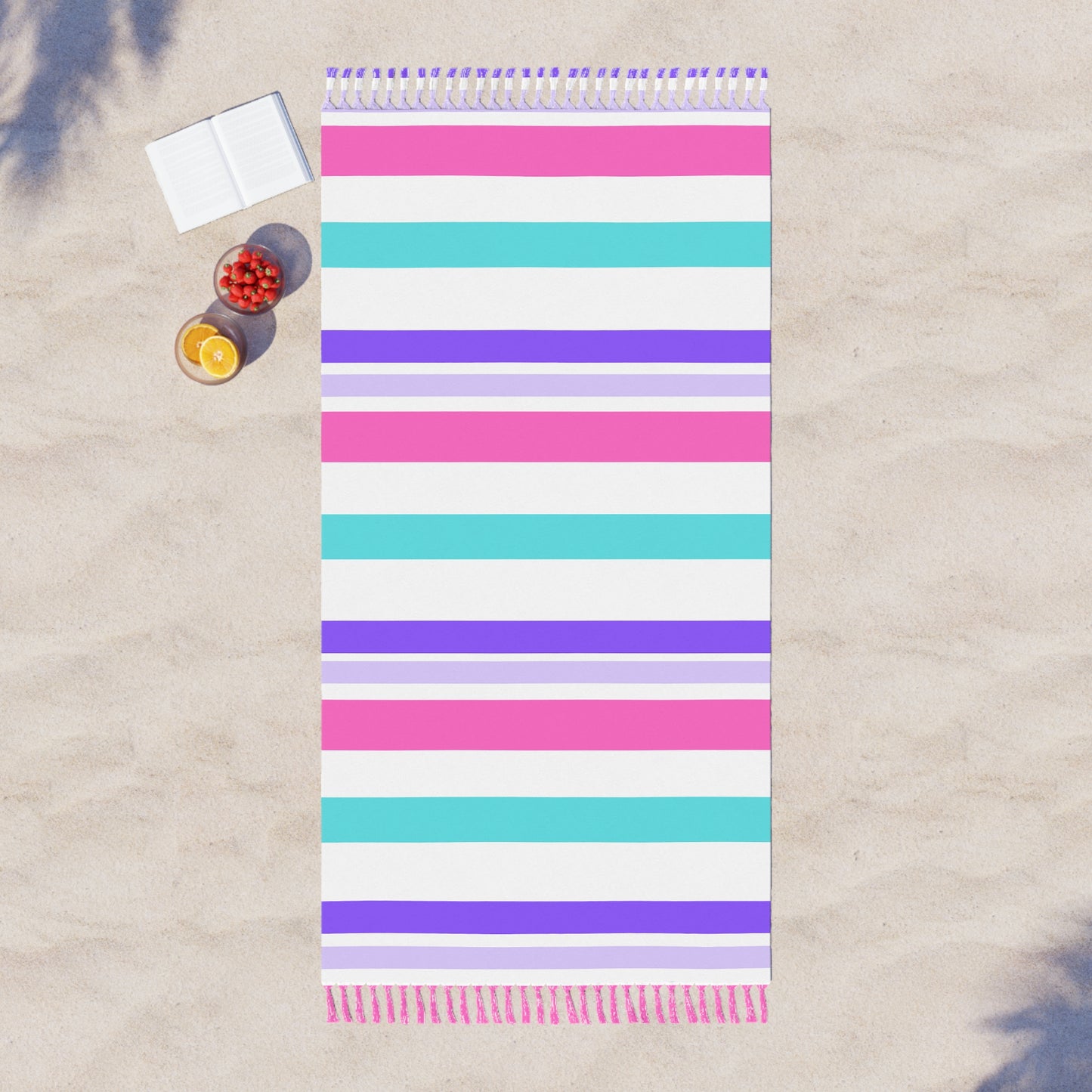 90's Vibes Boho Beach Cloth - Multicolor