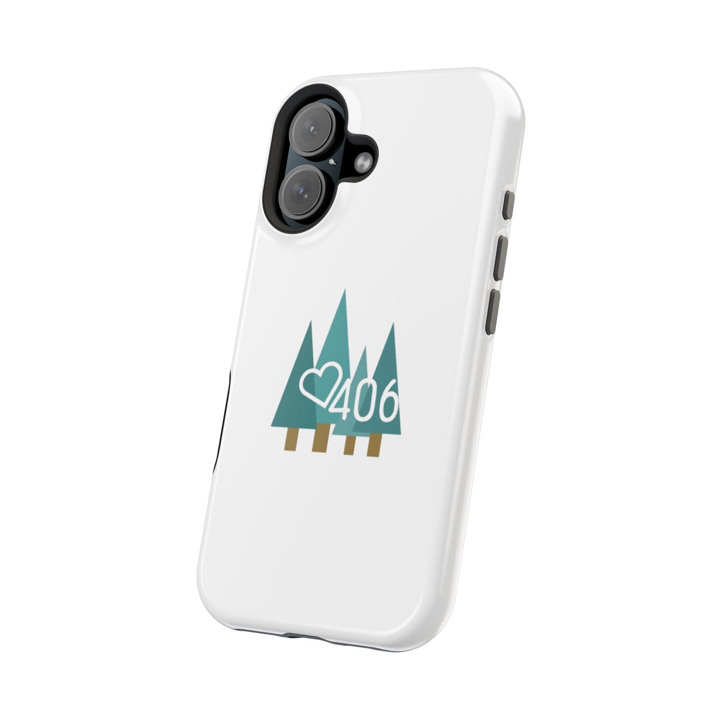 ITS406 Design Phone Case - Magnetic Tough - White Pines