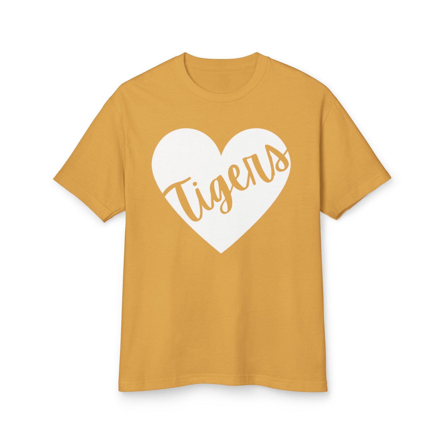 Generic Team Cotton Tee Mid-Length Short Sleeves - Tigers