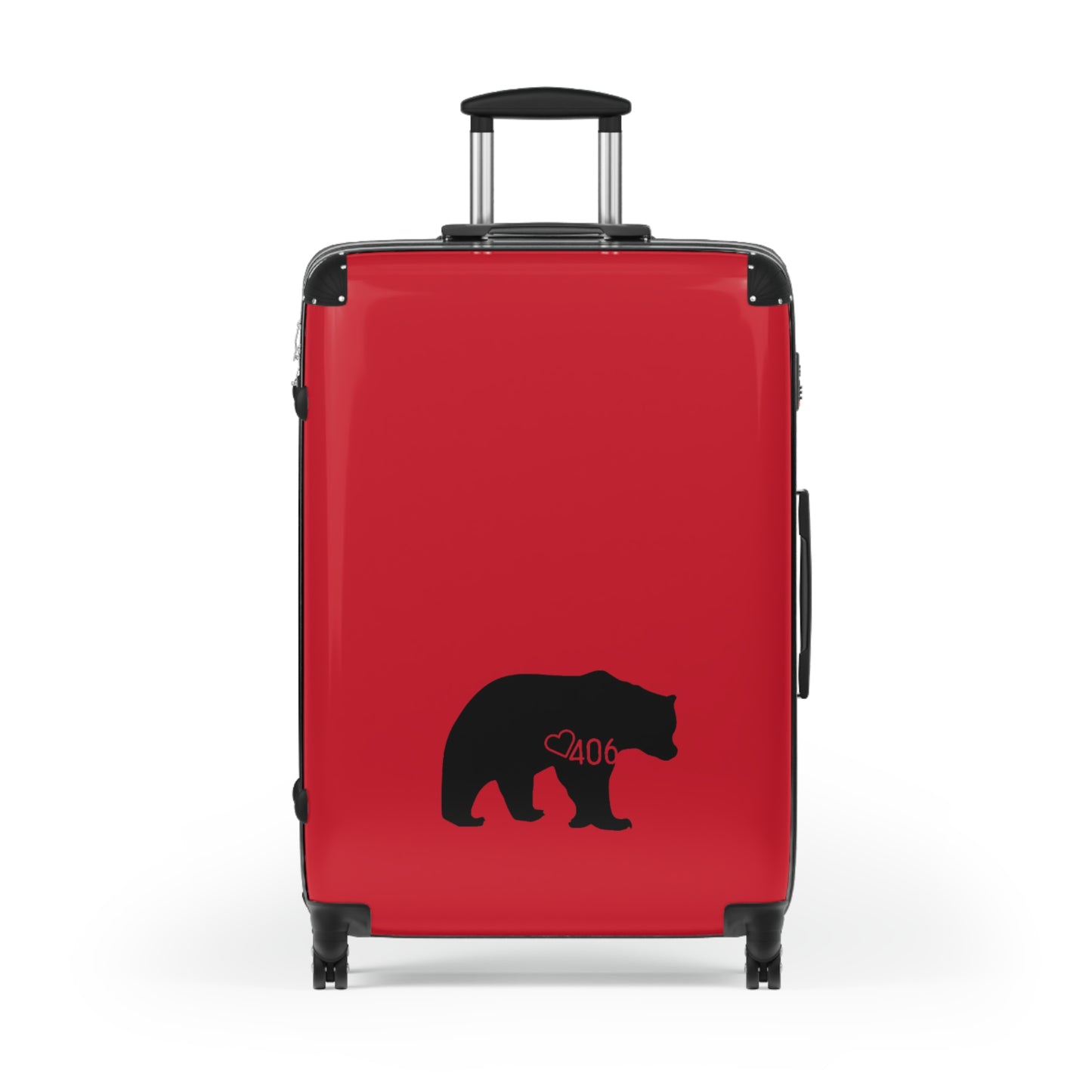 ITS406 Design Bear Suitcase - Rouge
