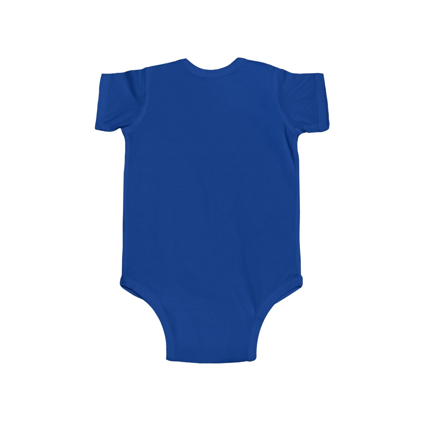 406 Baby Onesie Ringspun Cotton - Turquoise Bear